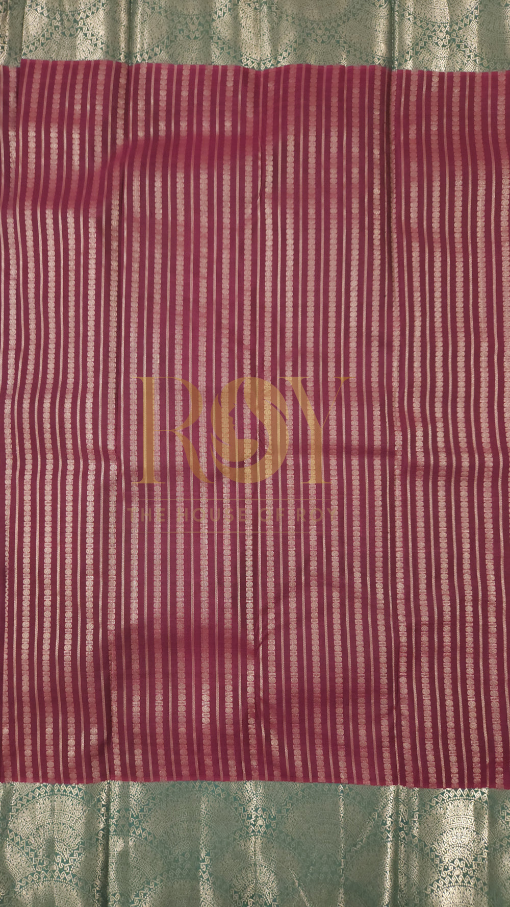 Berry Pure silk saree