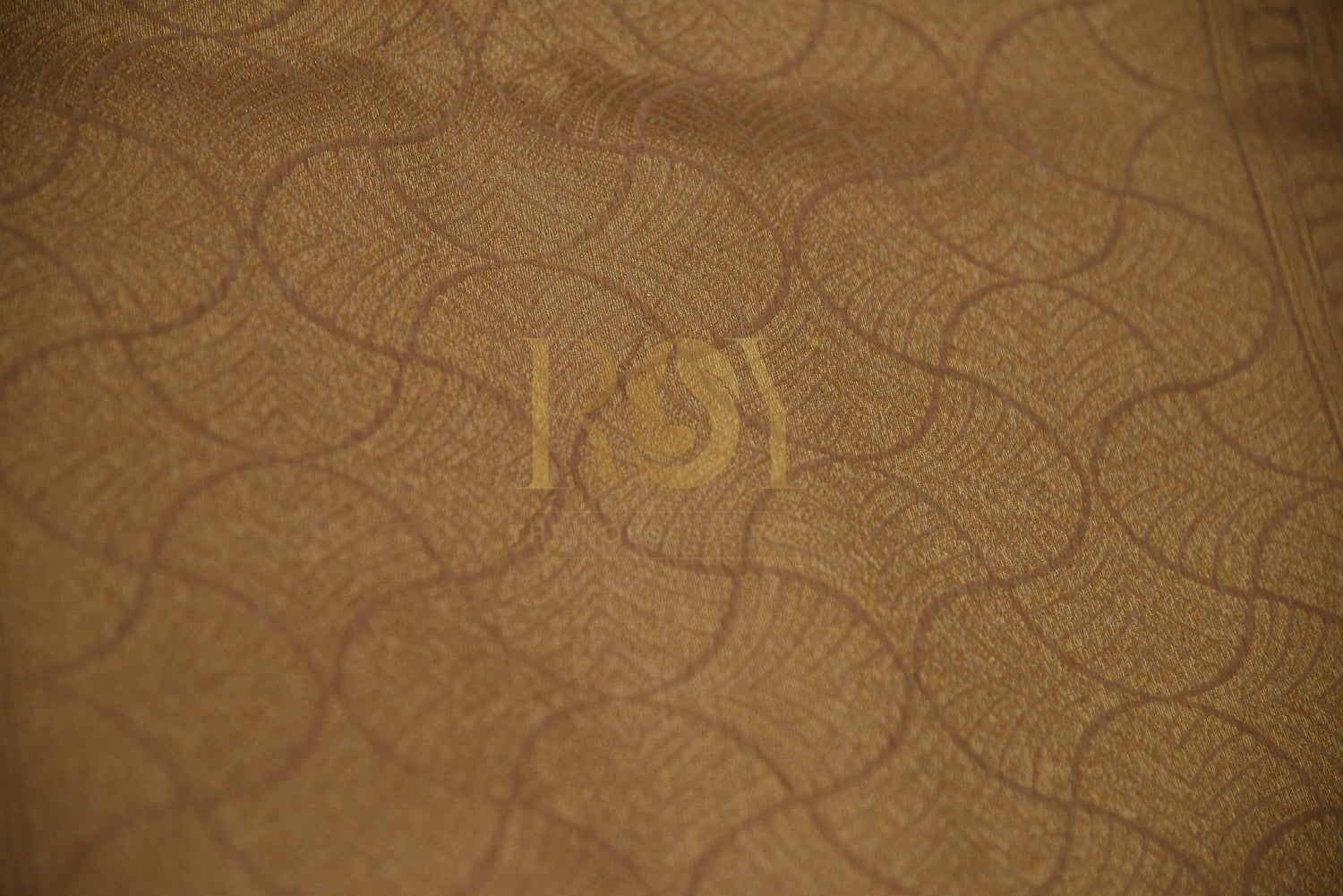 Chandheri linen silk weave pattern