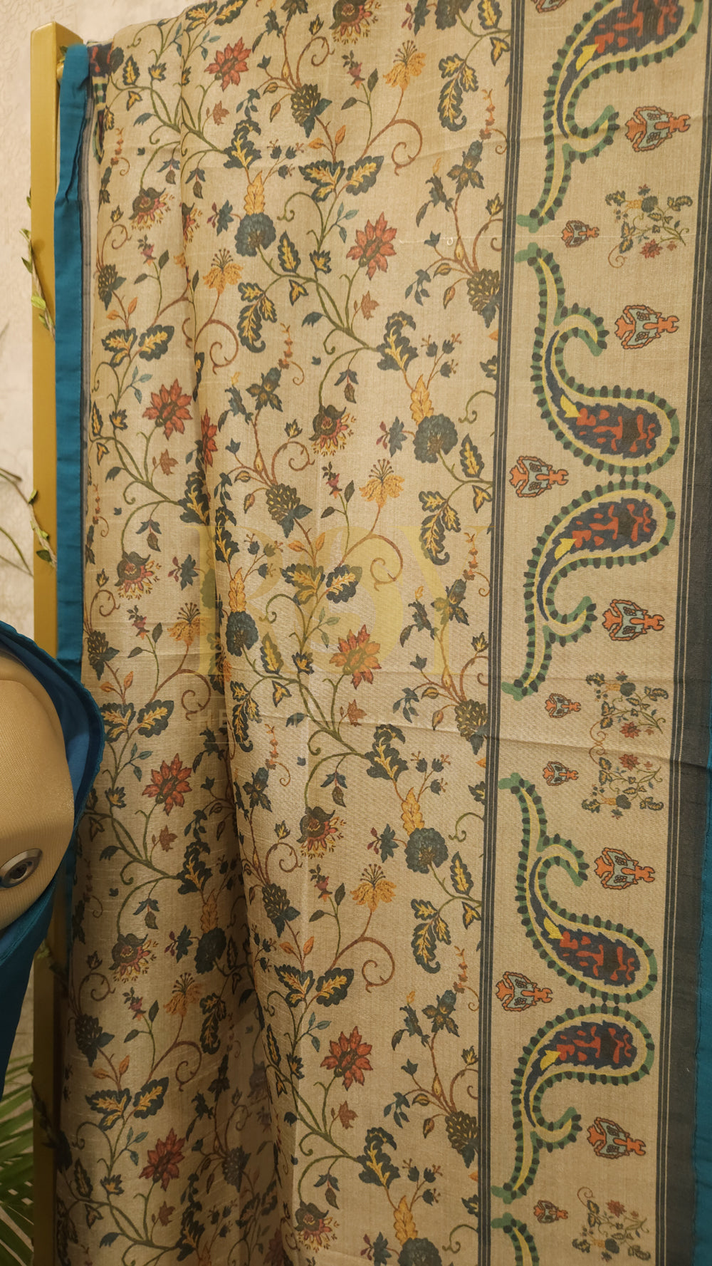 Firozi blue chudi set