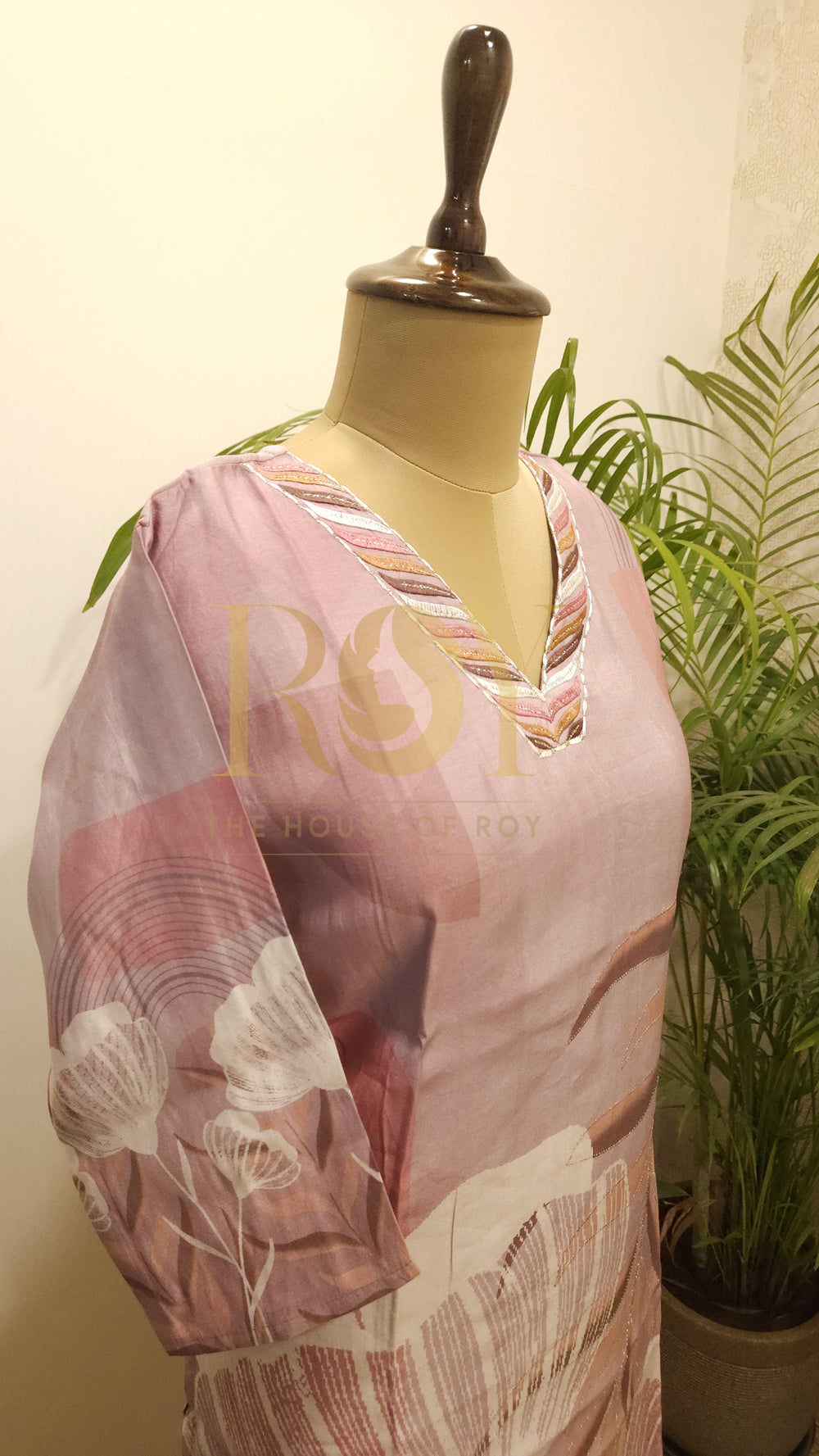 Flamingo pink kurti