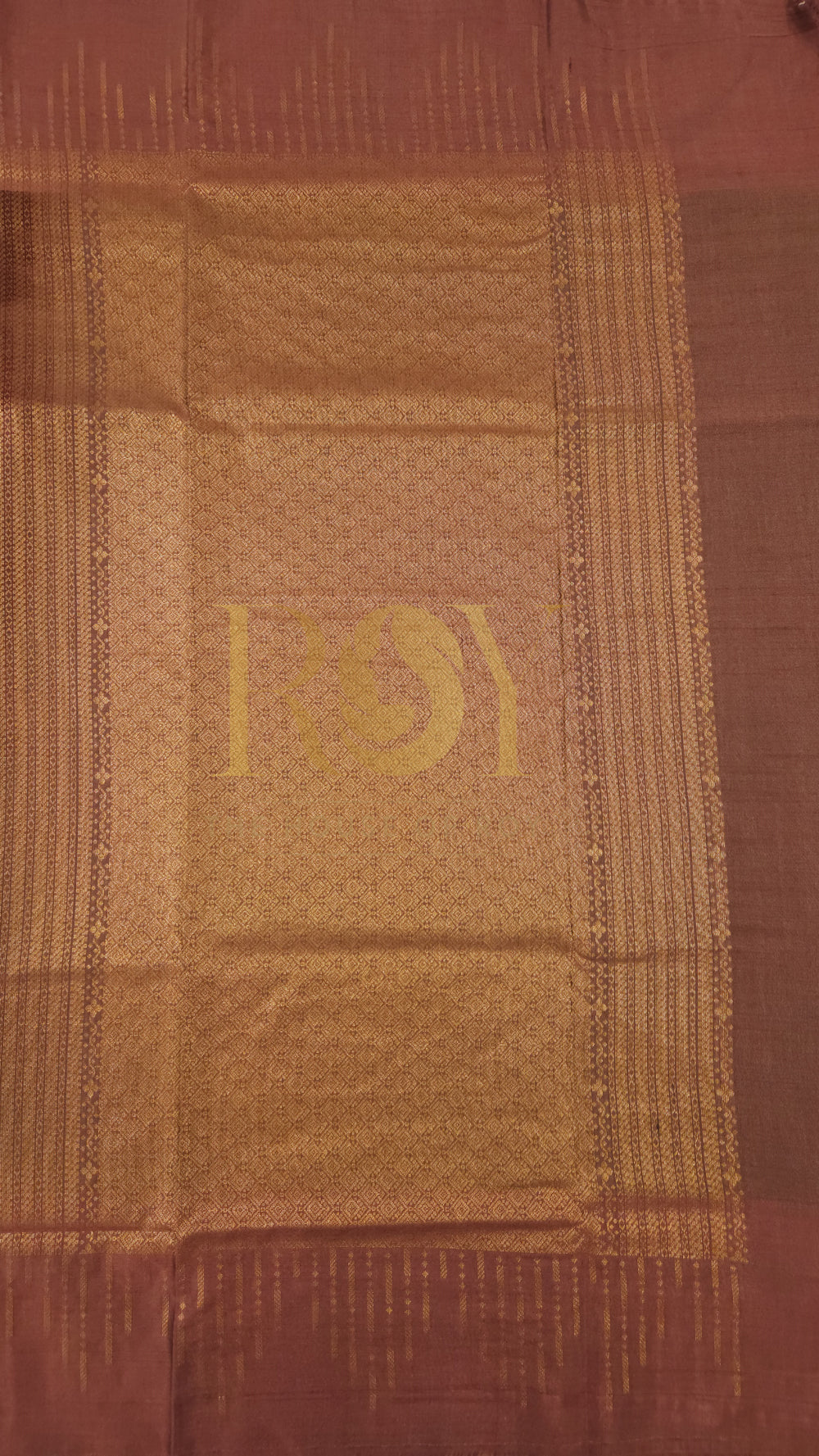 Handloom Silk cotton Saree maroon