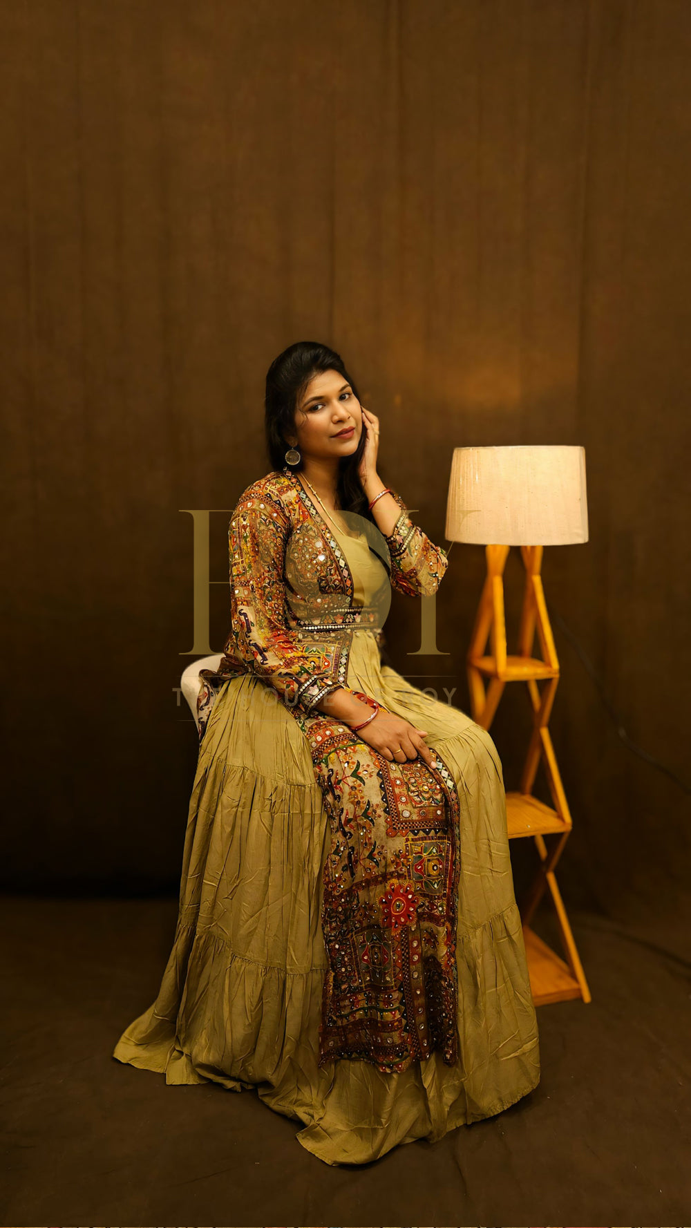 Indowestern gown