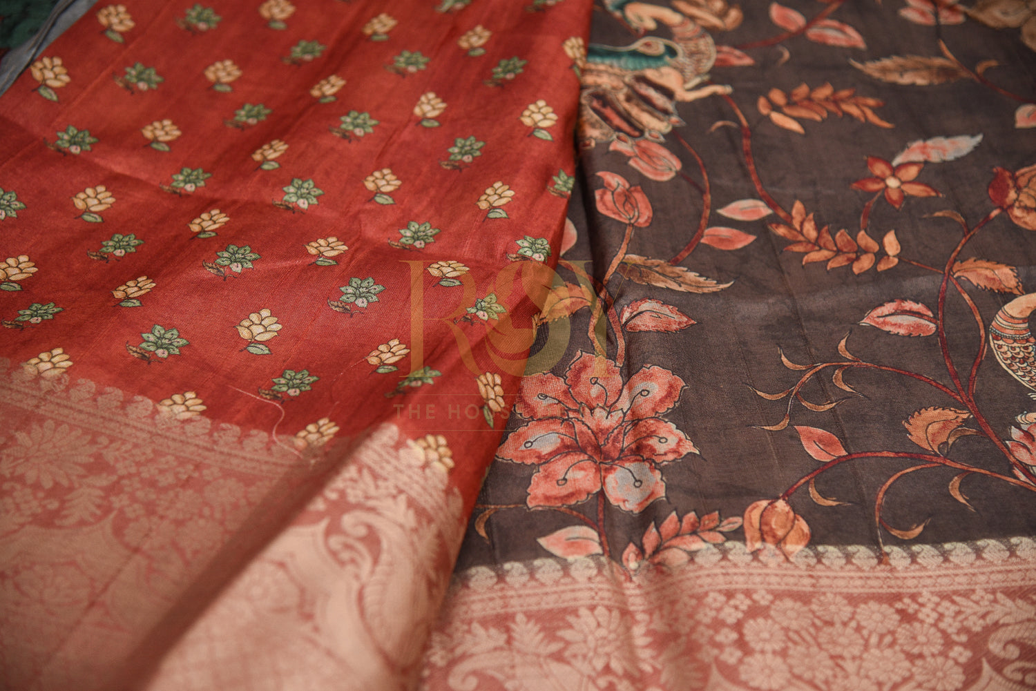 Digital print kalamkari