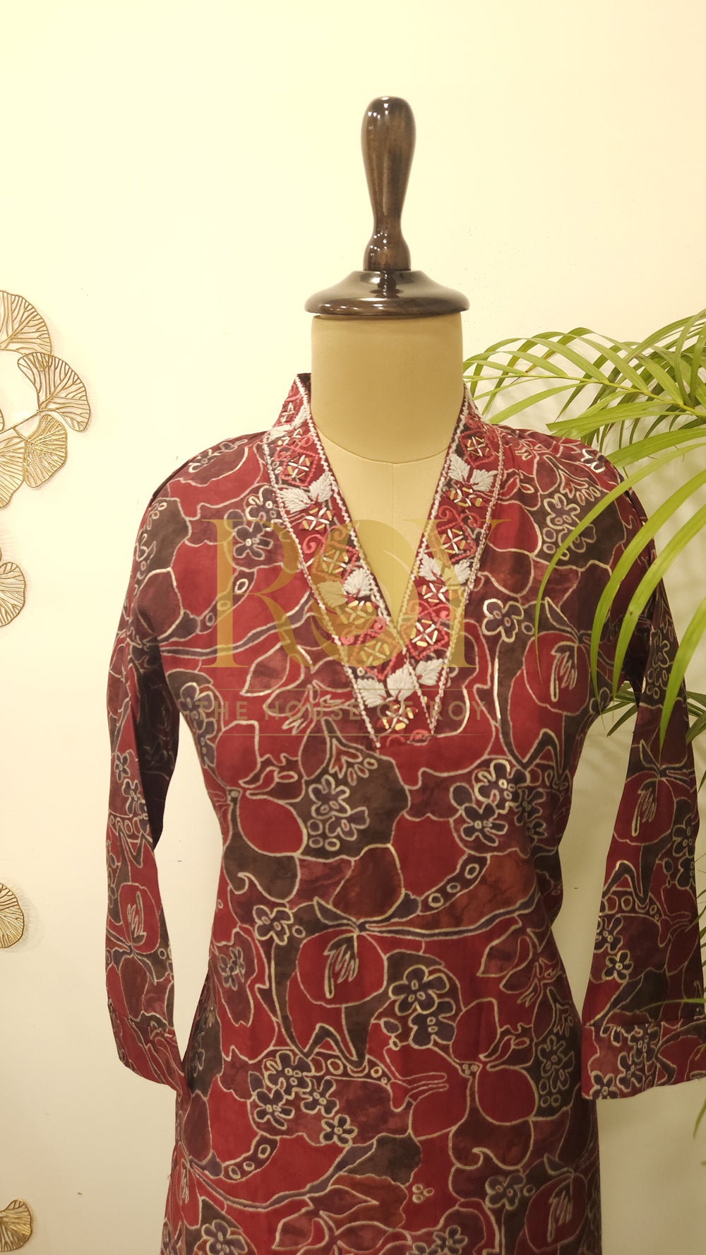 Kum kum printed kurti