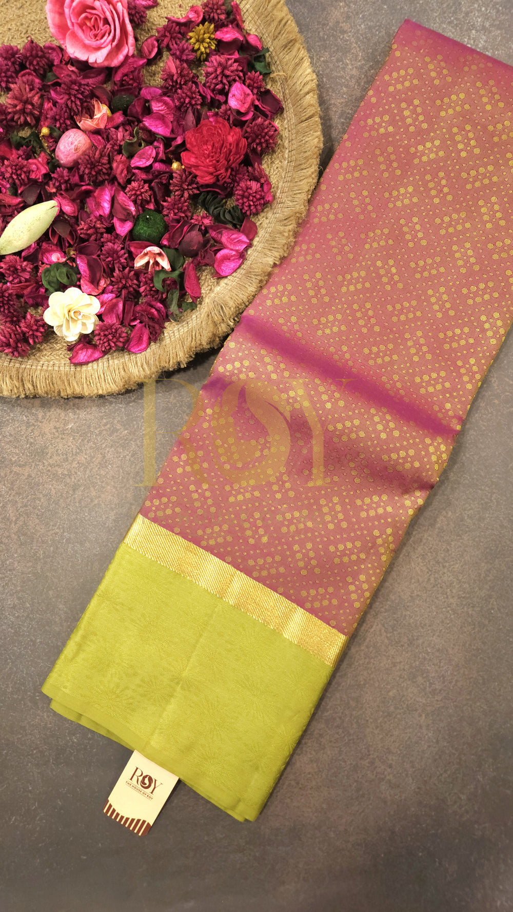 Pure viscose soft silk saree Yellow