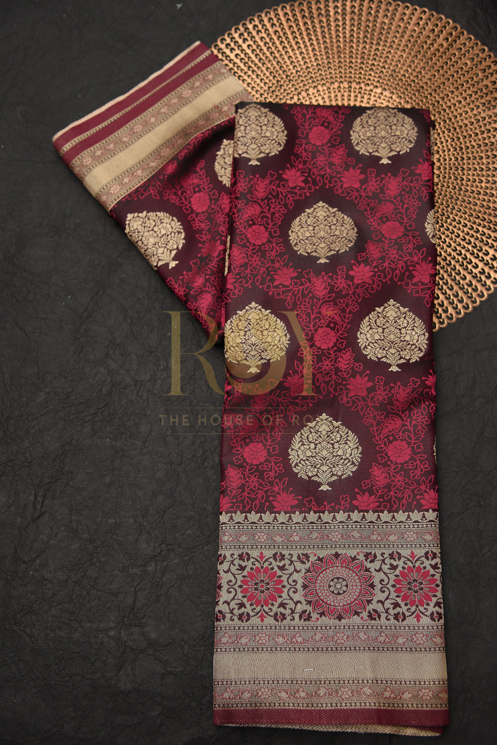 Ruby gaji silk