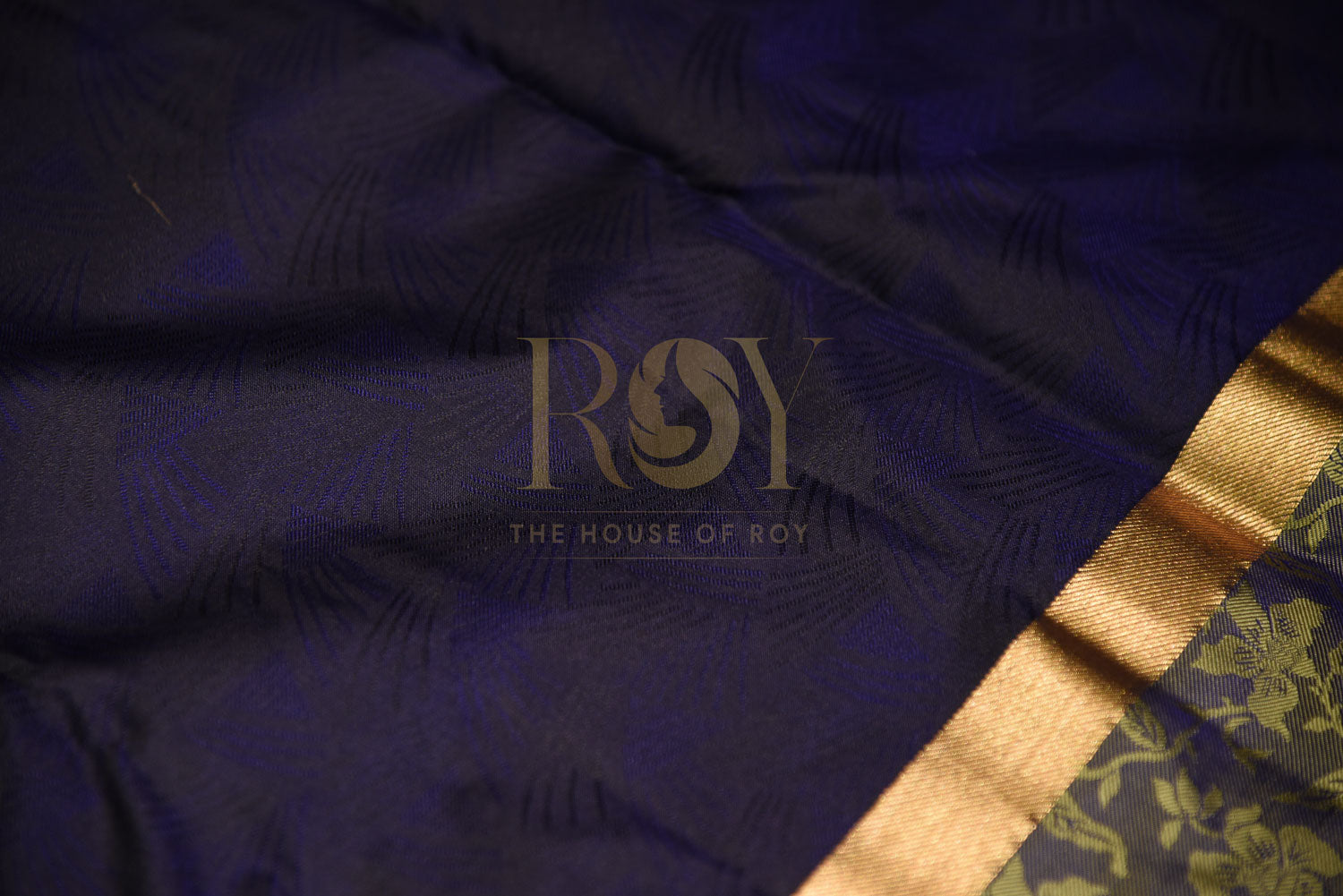 Pure violet silk saree