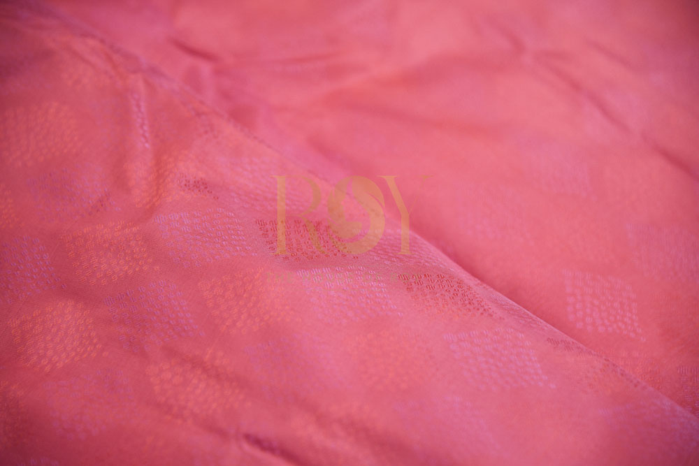 Pure Shades of pink silk saree