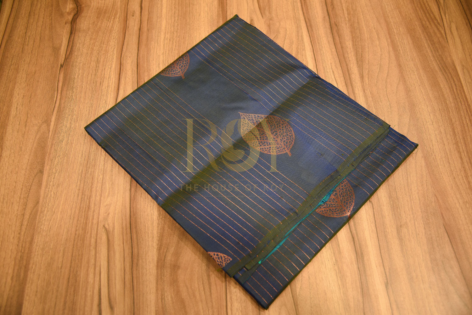 soft silk navy blue saree