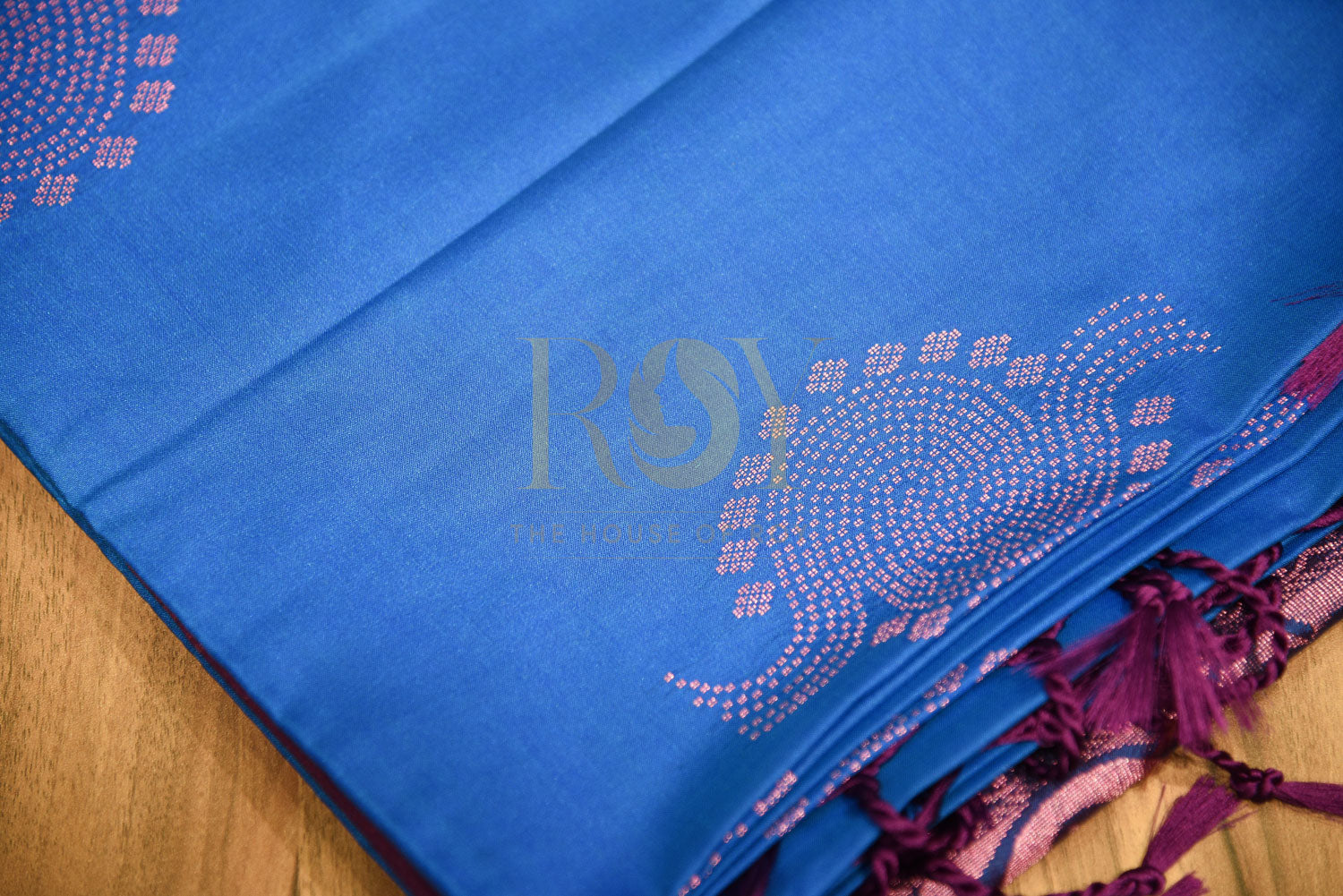 soft silk firozi blue saree