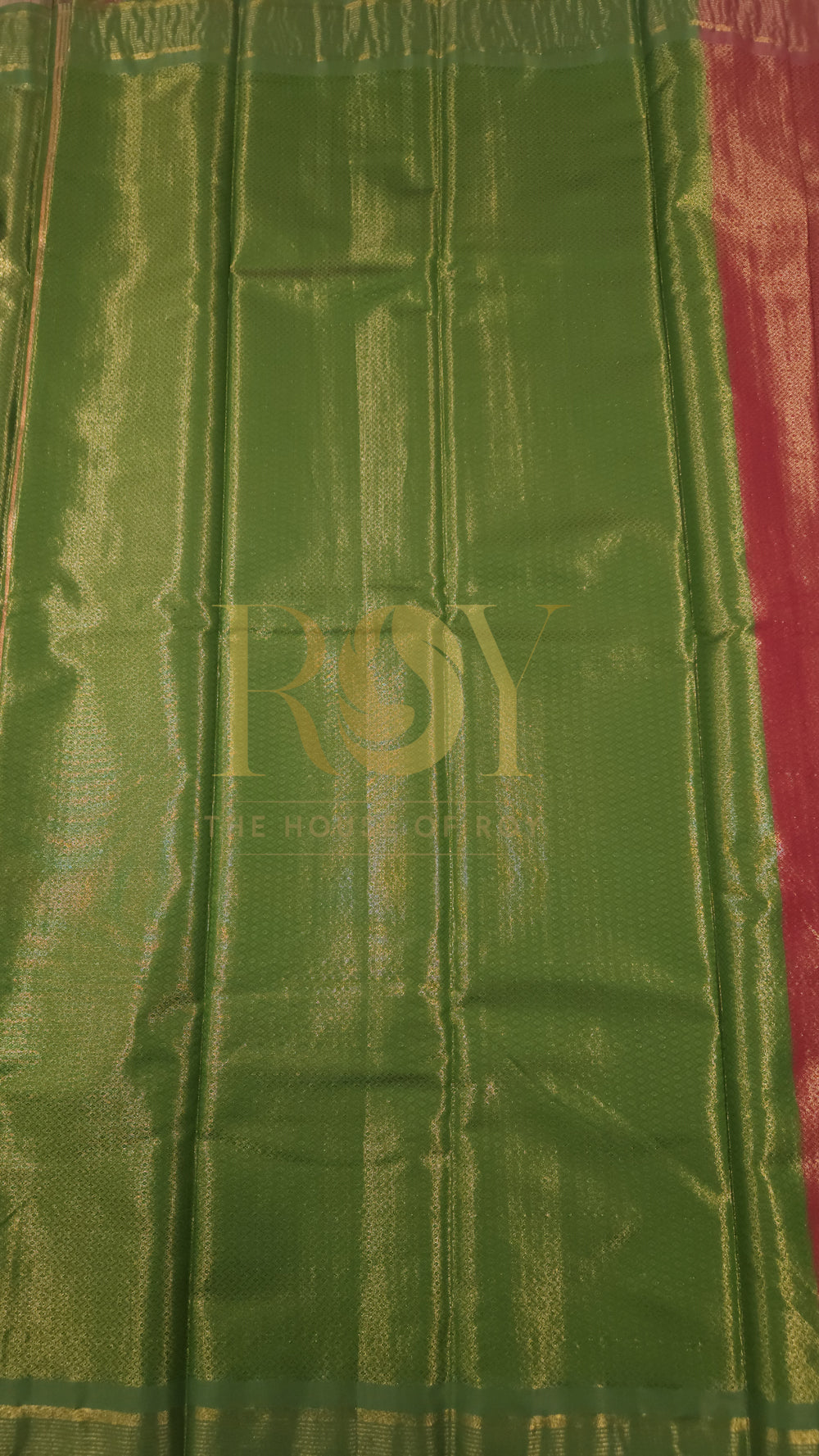 Tissue kanchi Silk Saree Maroon