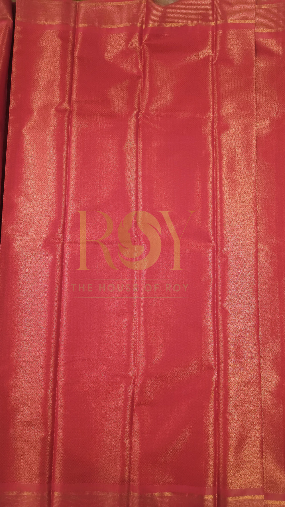 Tissue kanchi Silk Saree Rani pink