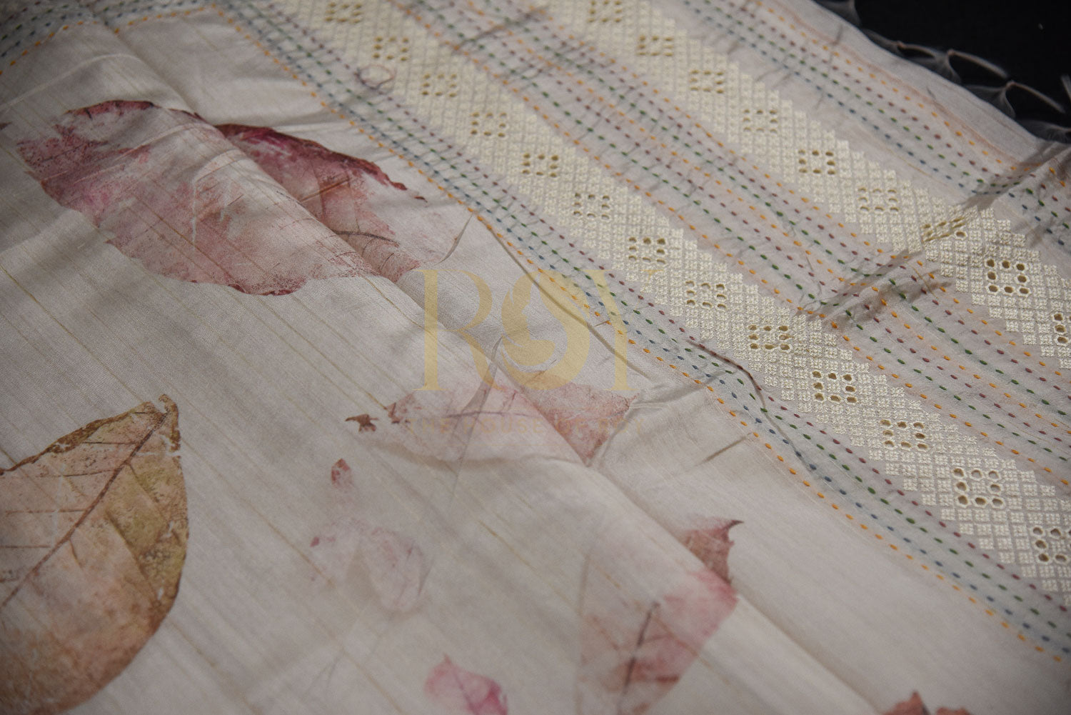 digital print banarasi silk cotton saree