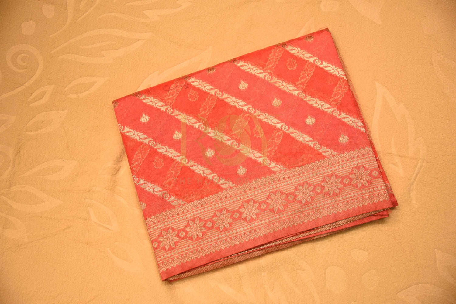 Banarasi silk cotton pink