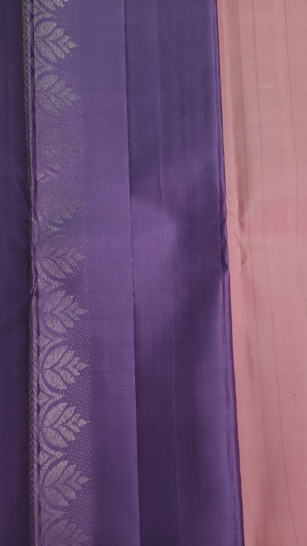 Kancheepuram silk saree British rose