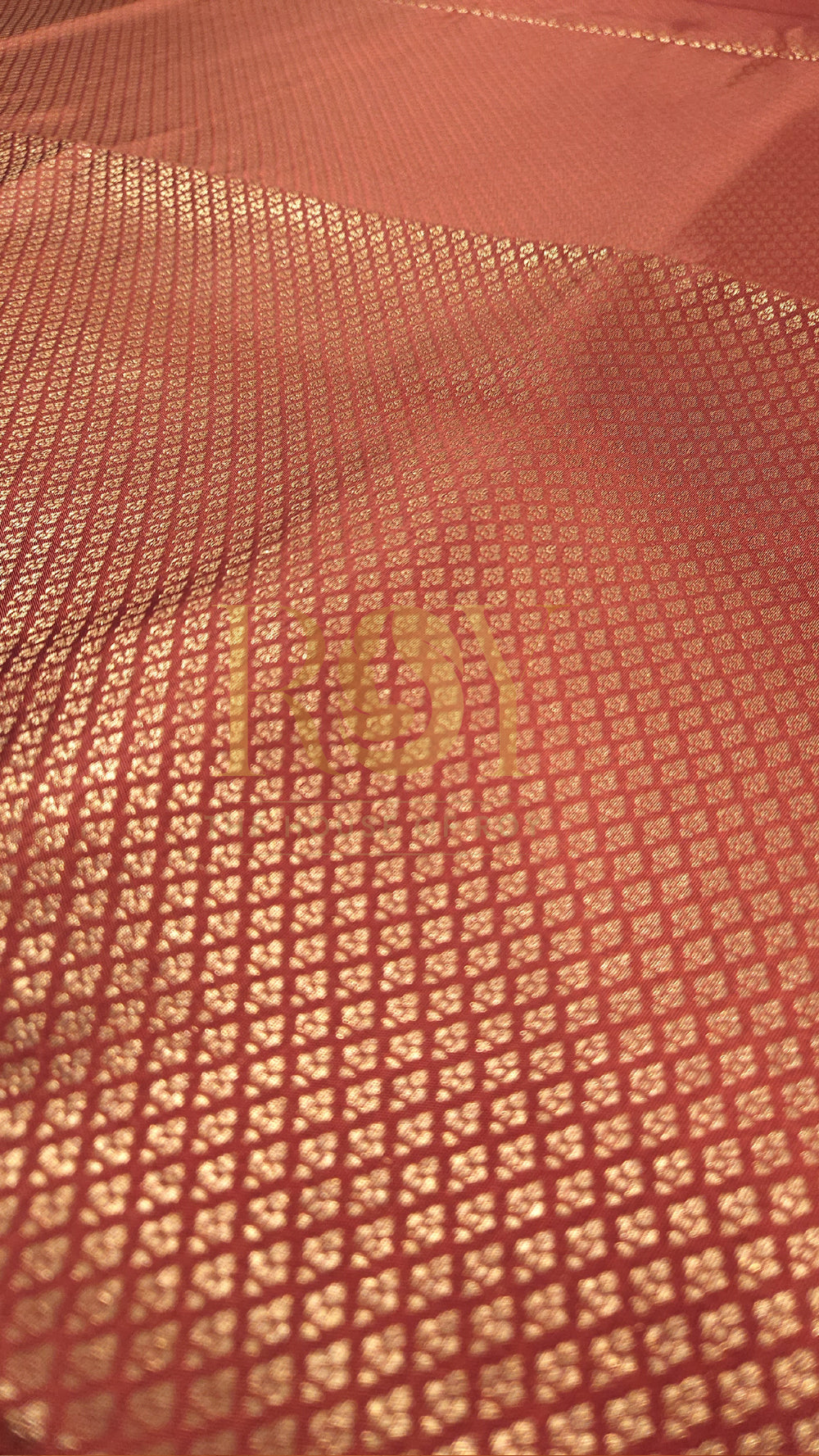 Copper jacquard soft silk