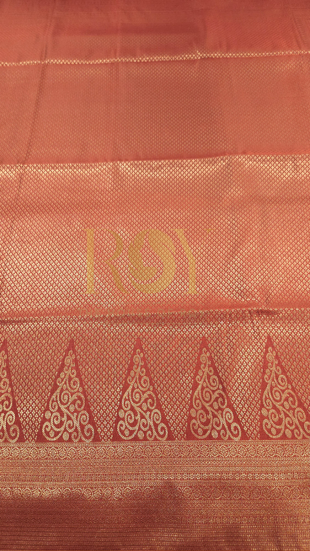 Copper jacquard soft silk