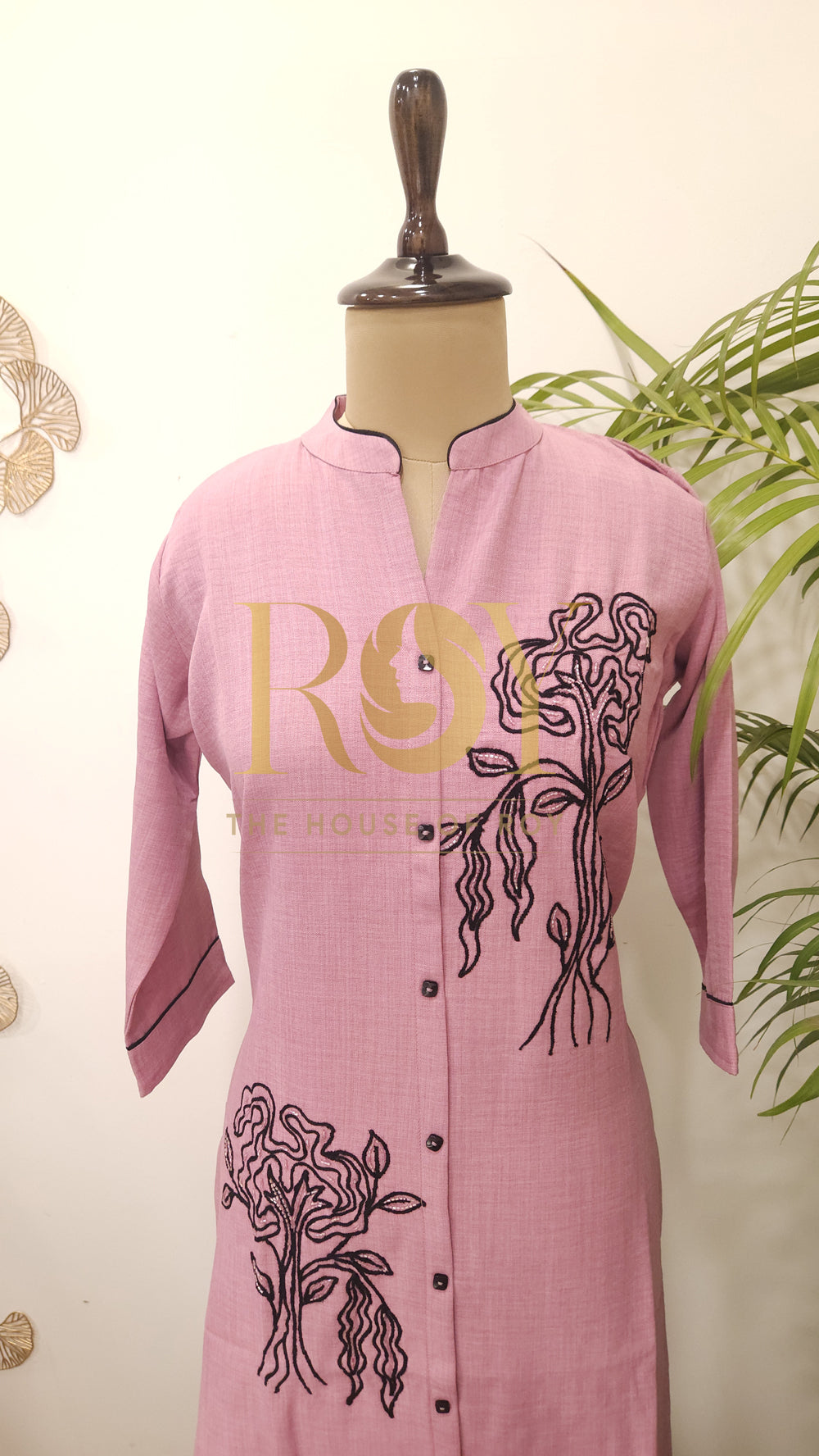 Dusty pink kurti