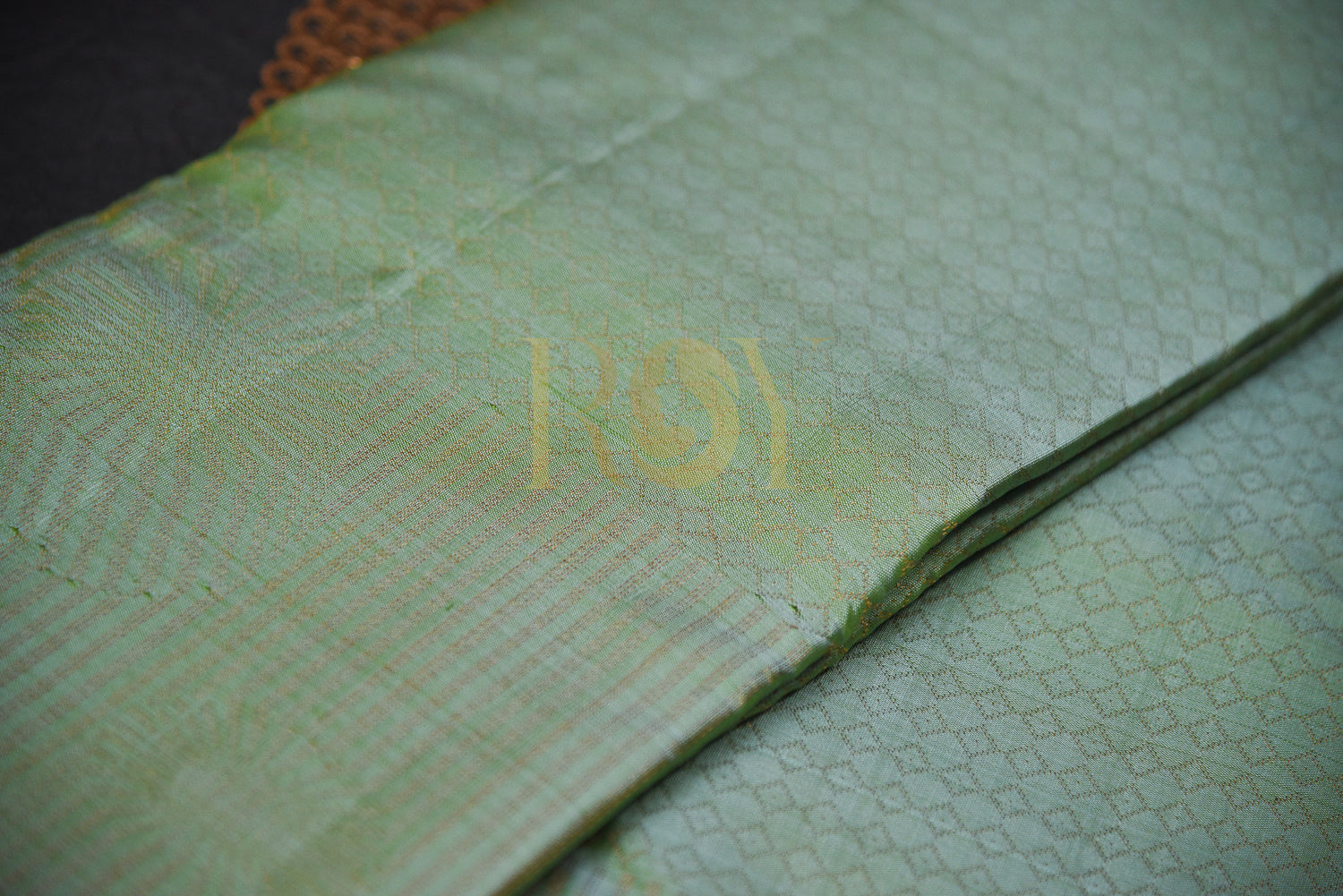 Kancheepuram Pure silk saree pastel green