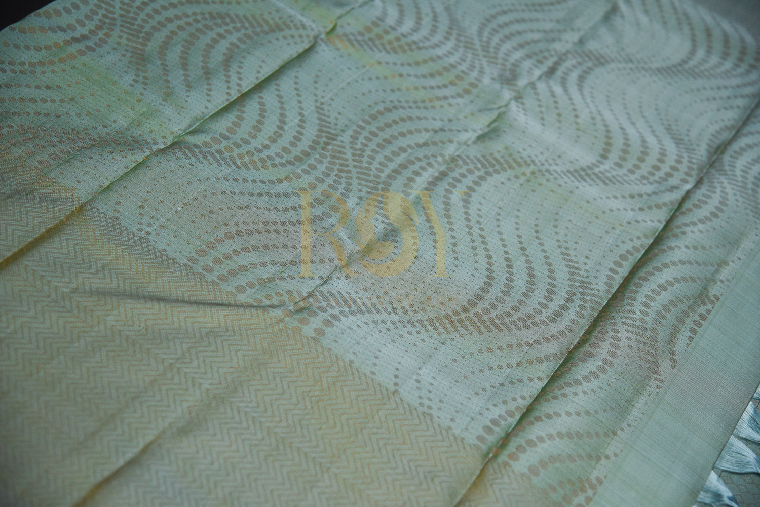 Kancheepuram Pure silk saree pastel green