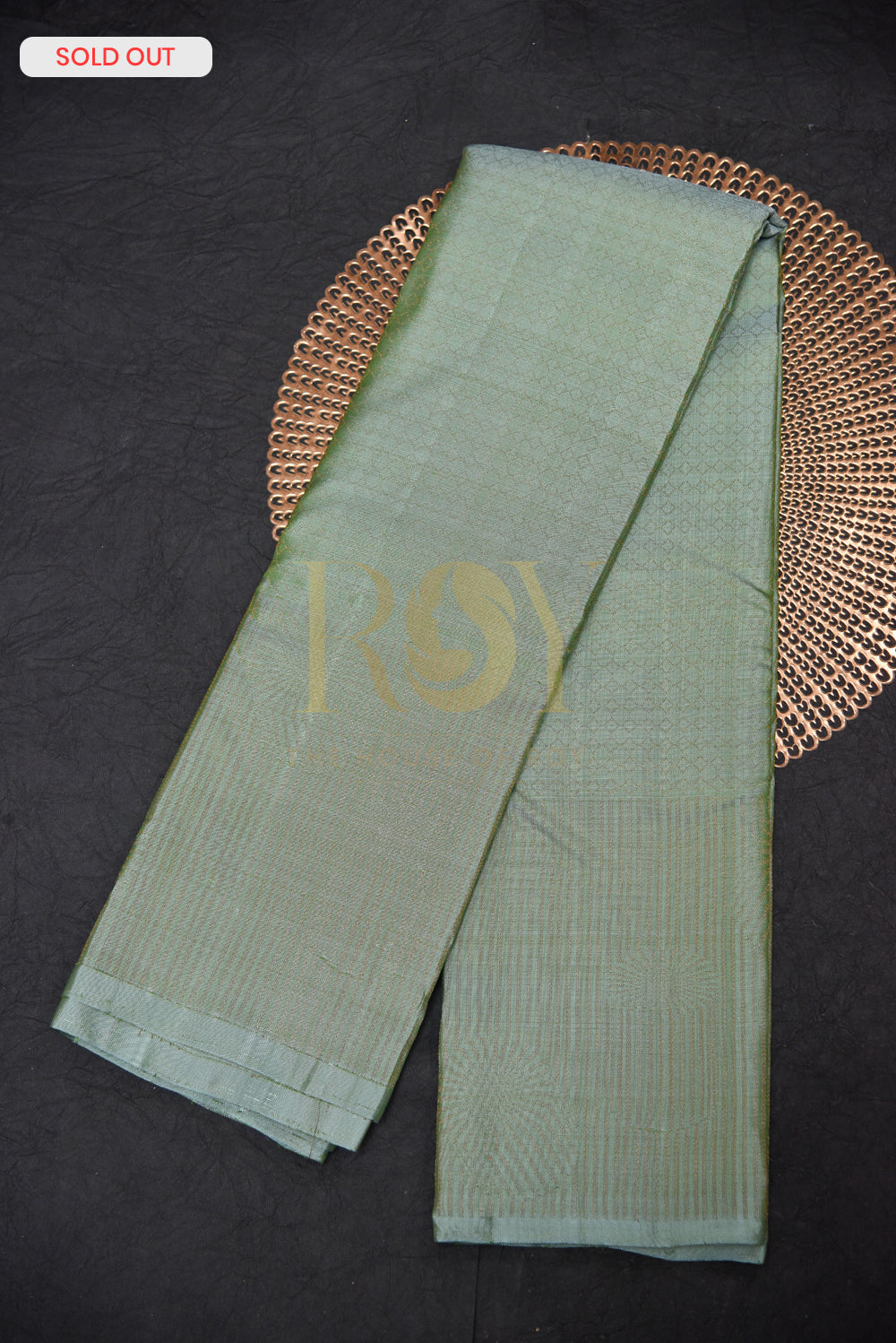 Kancheepuram Pure silk saree pastel green