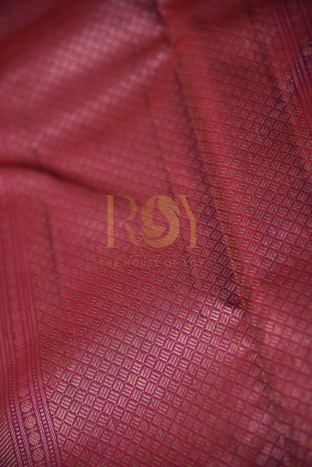 Pure Kanchipuram Silk Saree In Navy Blue