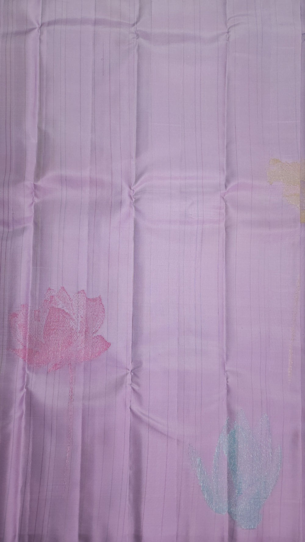 Kancheepuram silk saree Lovely lavender