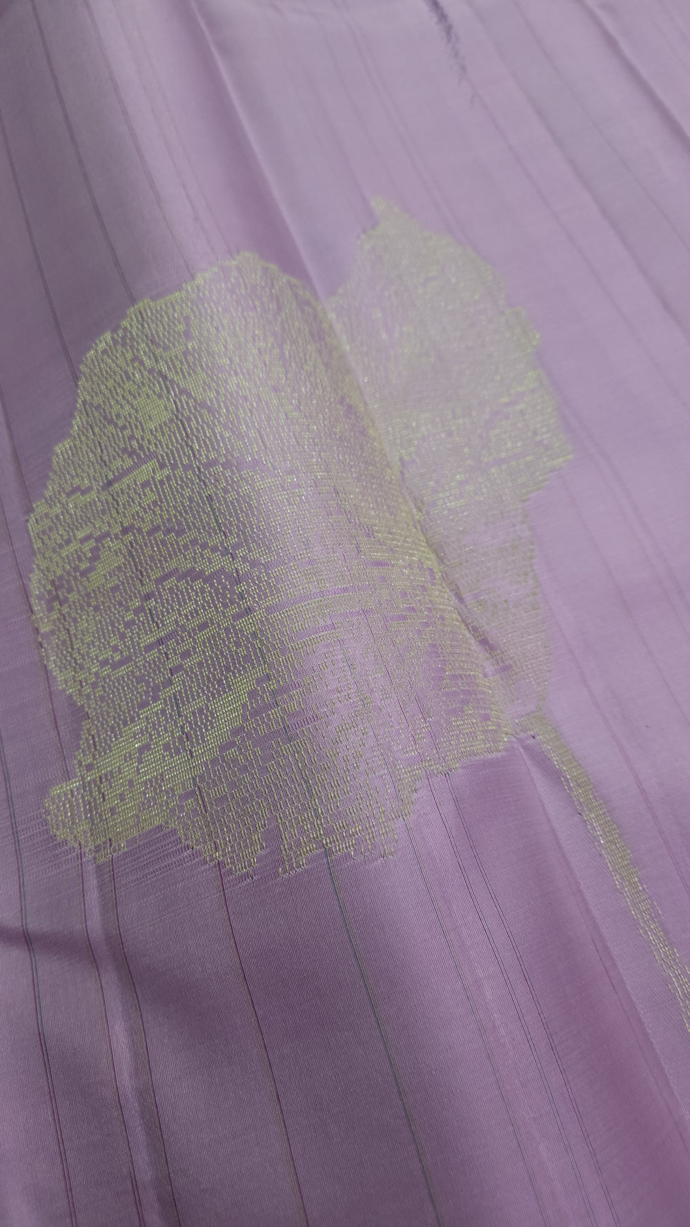 Kancheepuram silk saree Lovely lavender