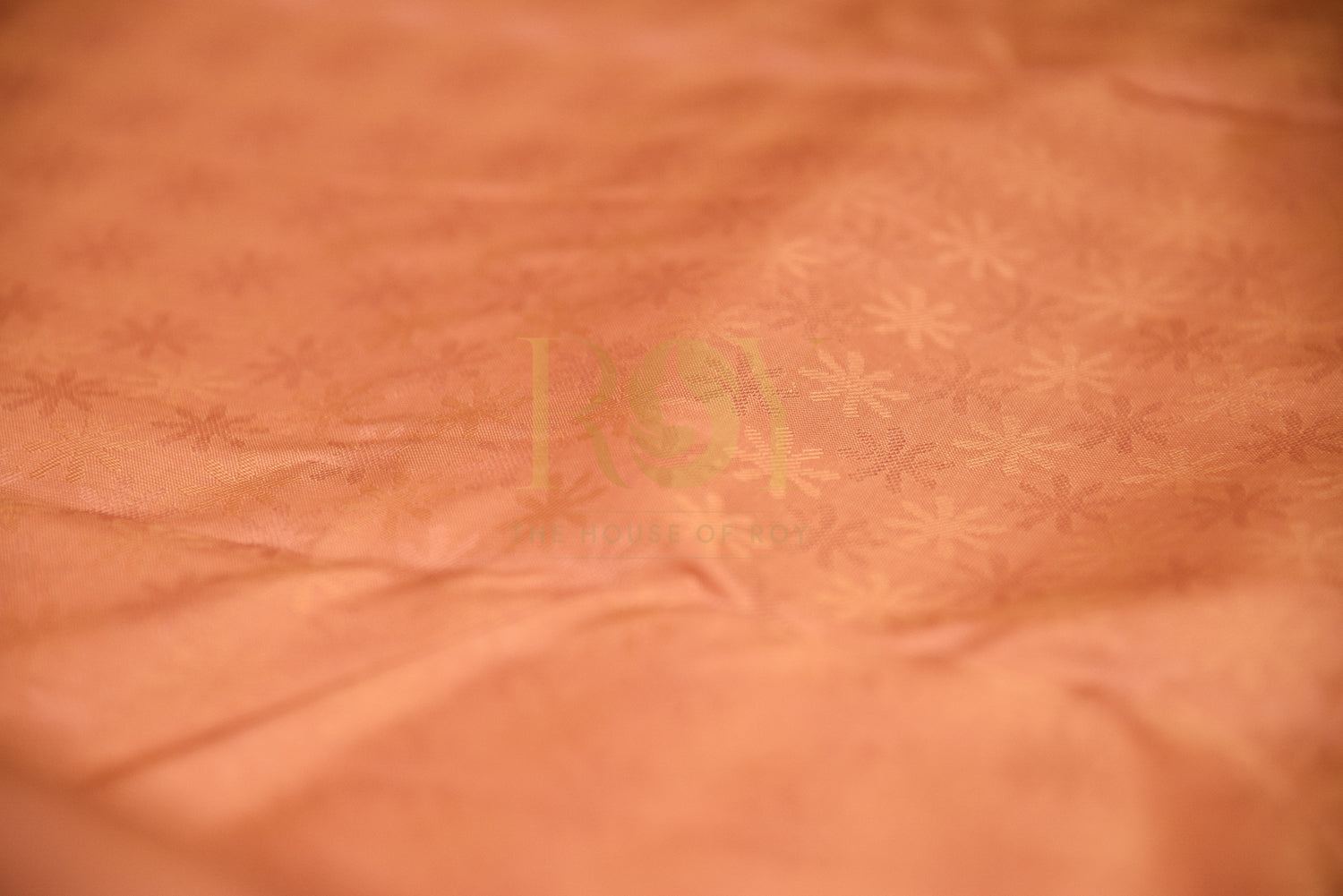 Self design pure silk saree