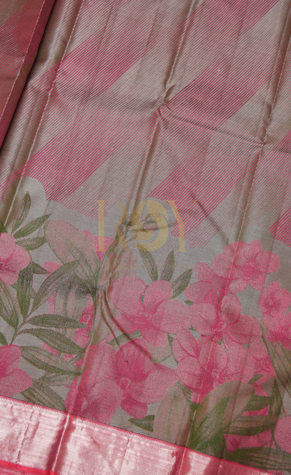 Exquisite piece of weaving personified in a silk saree