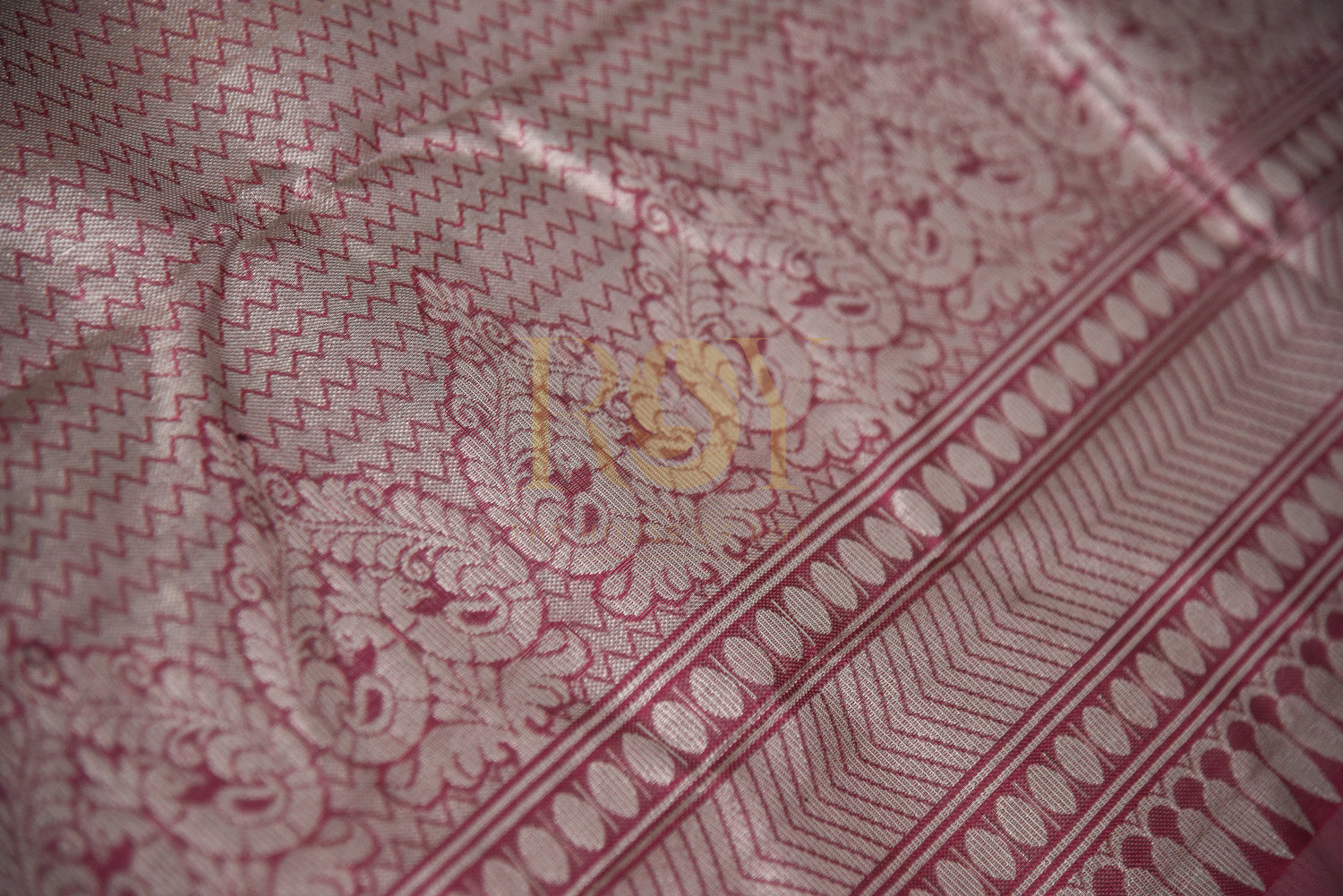 Exquisite piece of weaving personified in a silk saree