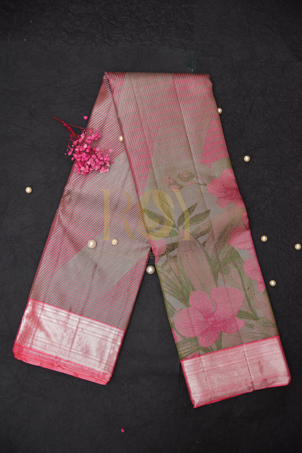 Exquisite piece of weaving personified in a silk saree