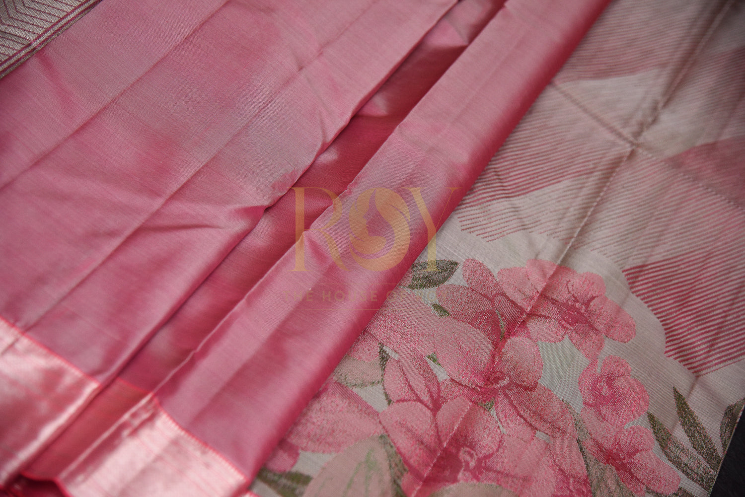 Exquisite piece of weaving personified in a silk saree