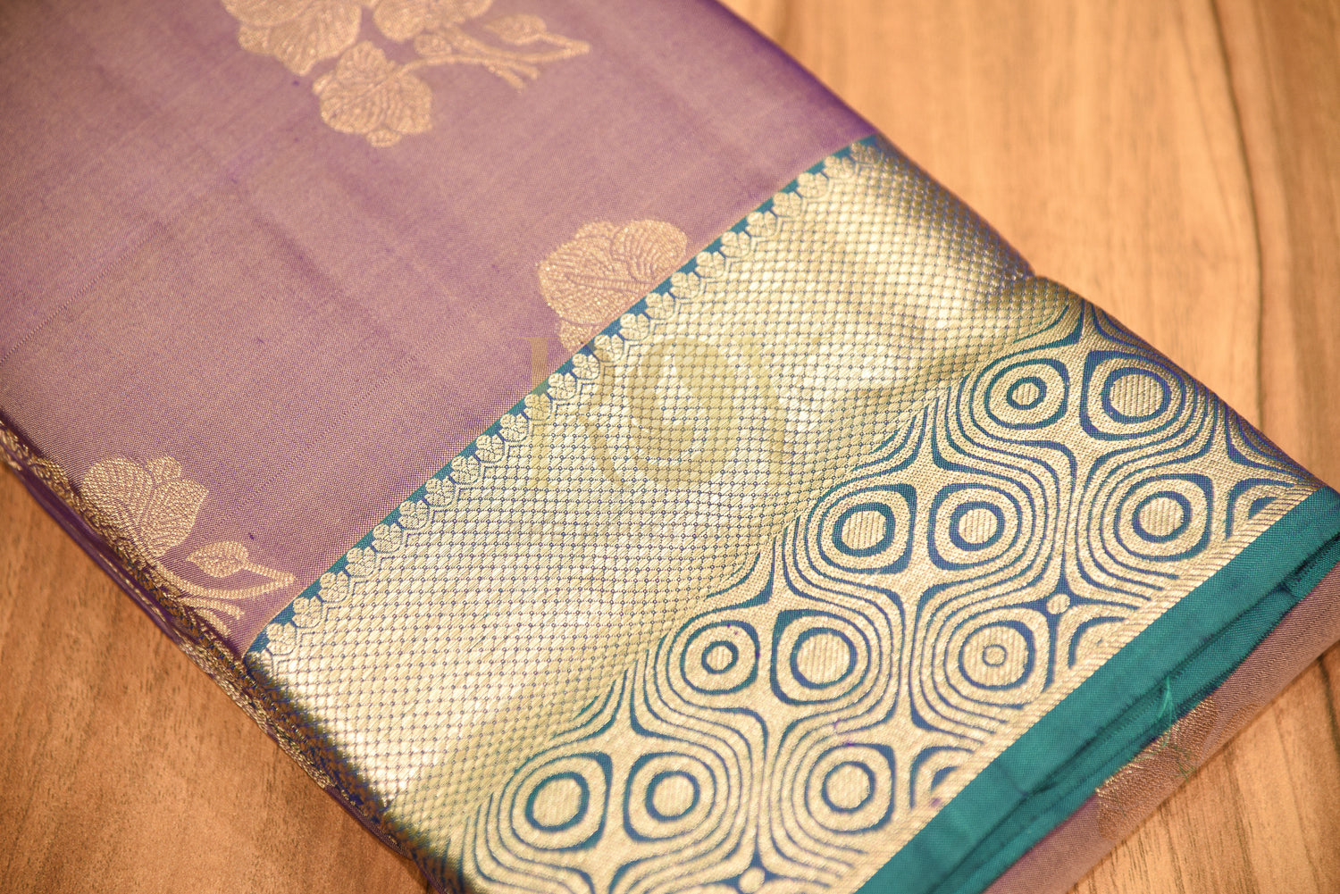 Pure soft silk saree lilac