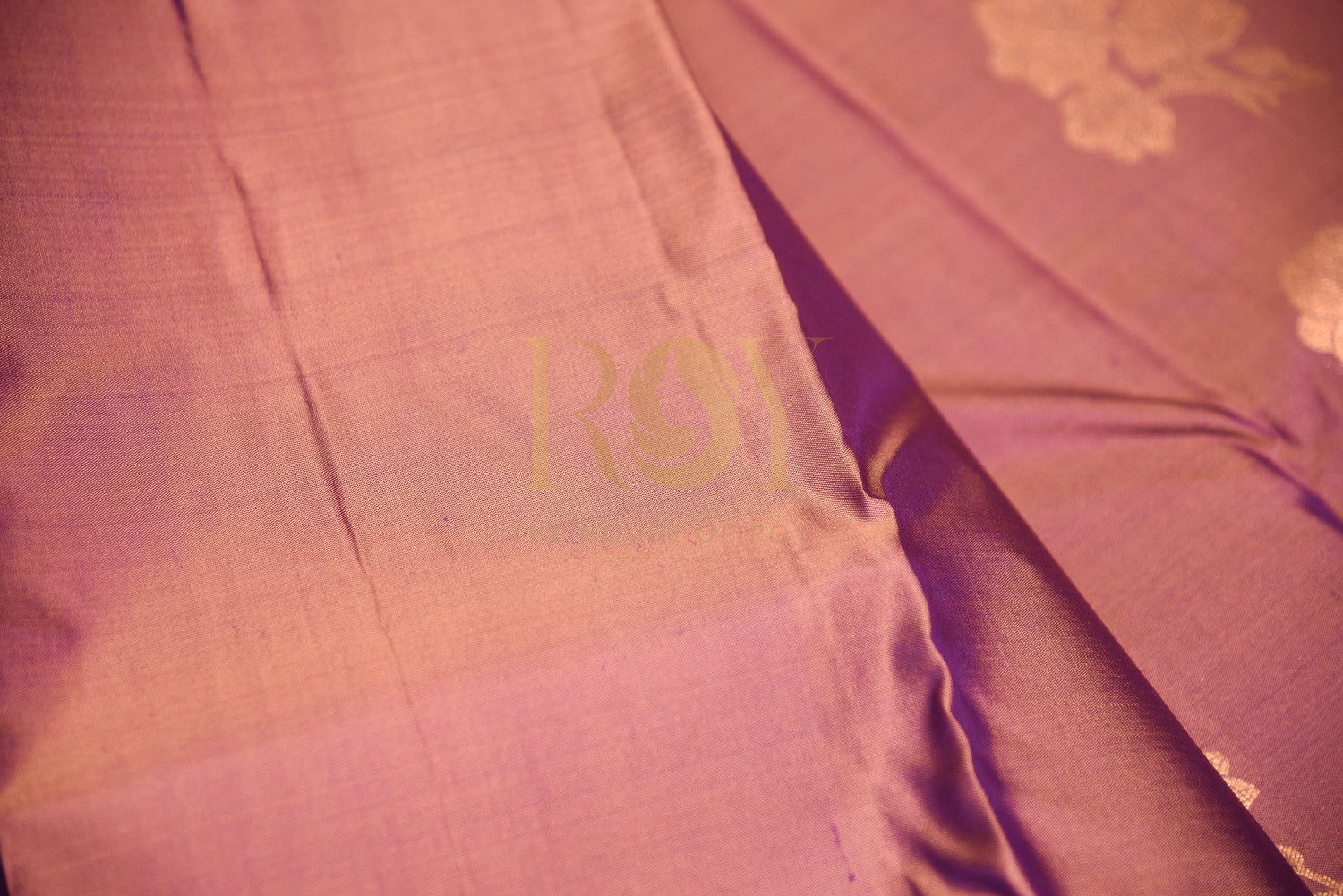 Pure soft silk saree lilac