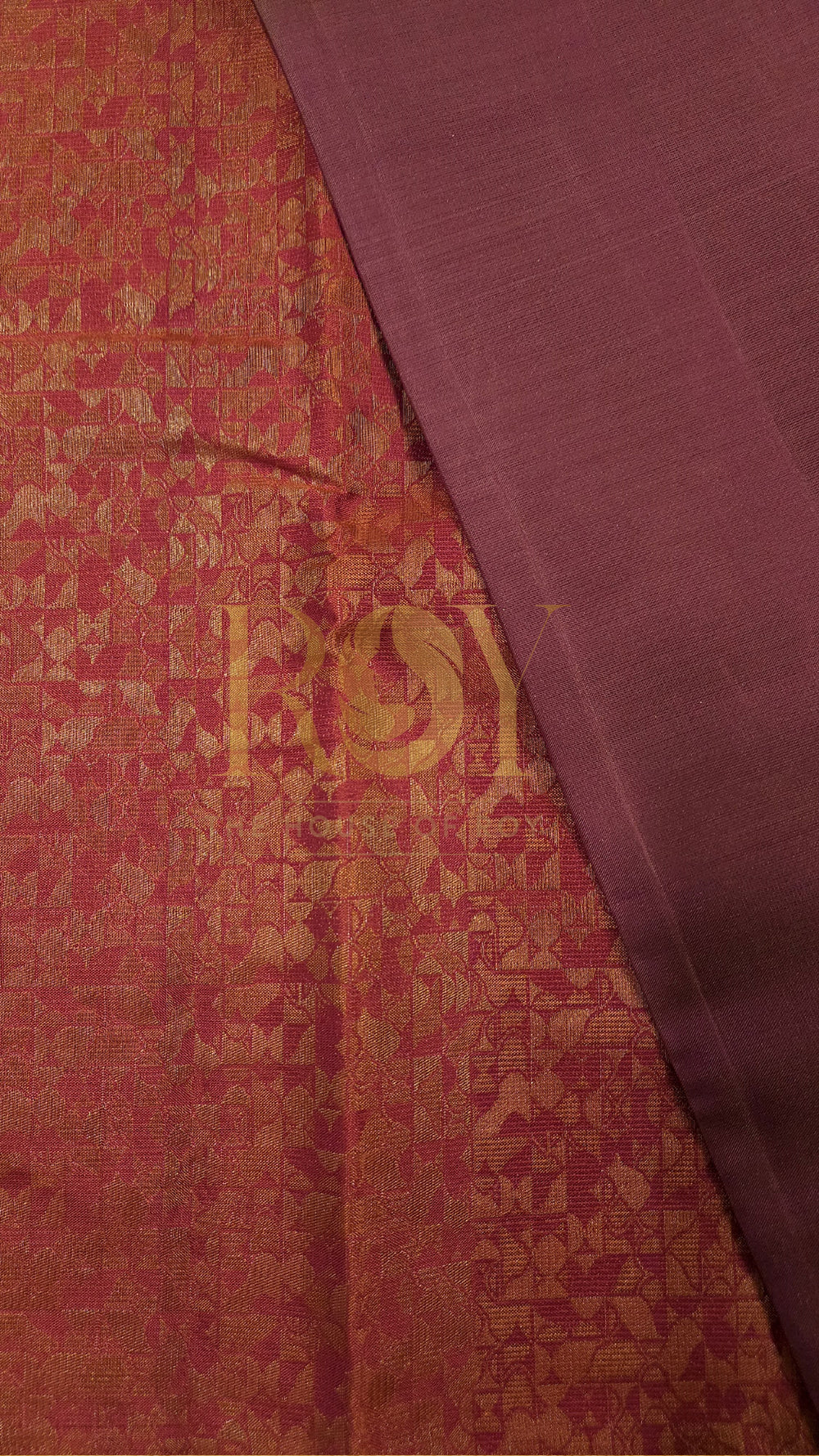 Flames kancheepuram pure soft silk saree