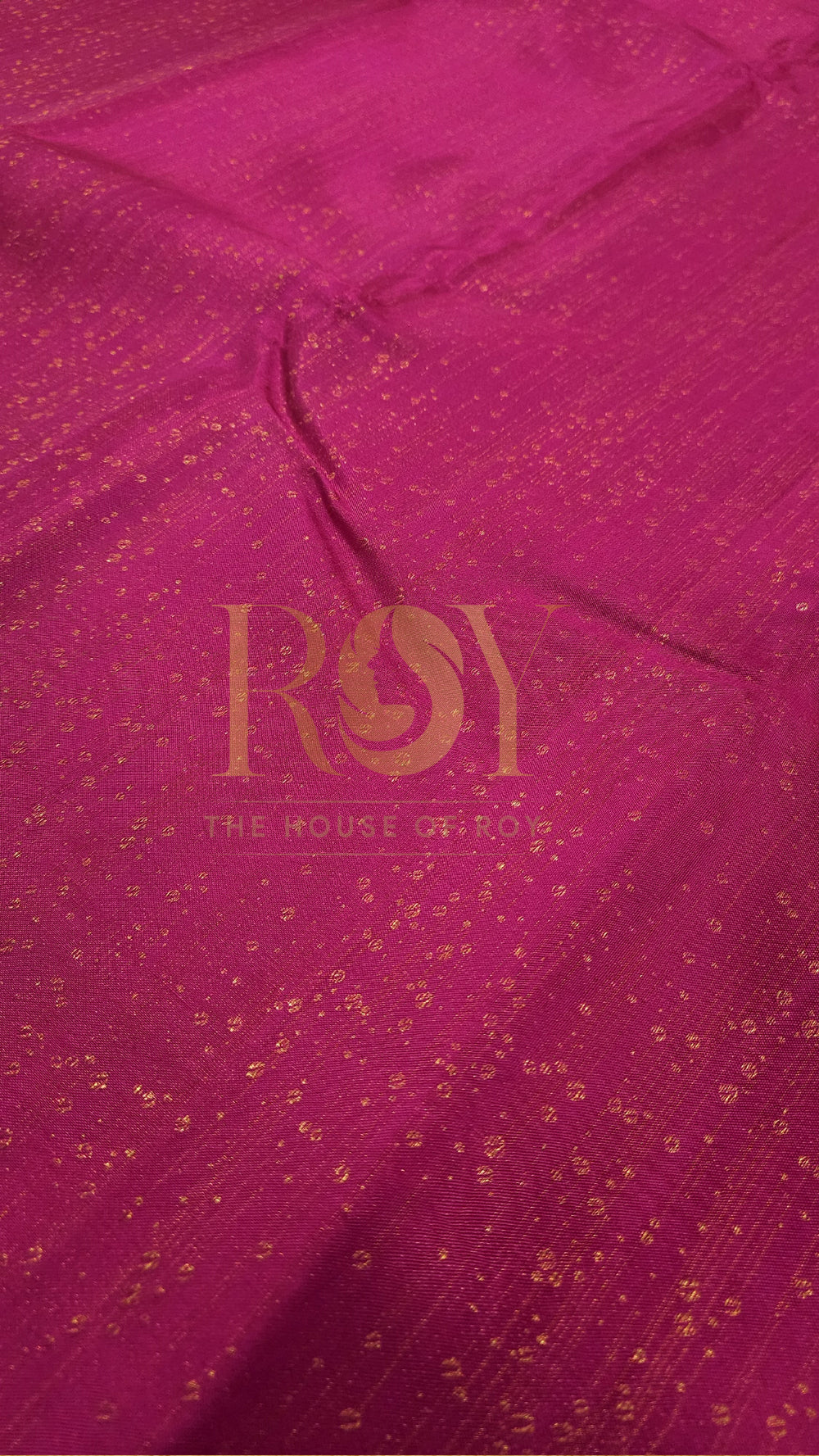 Rani pink soft pure Kancheepuram silk saree