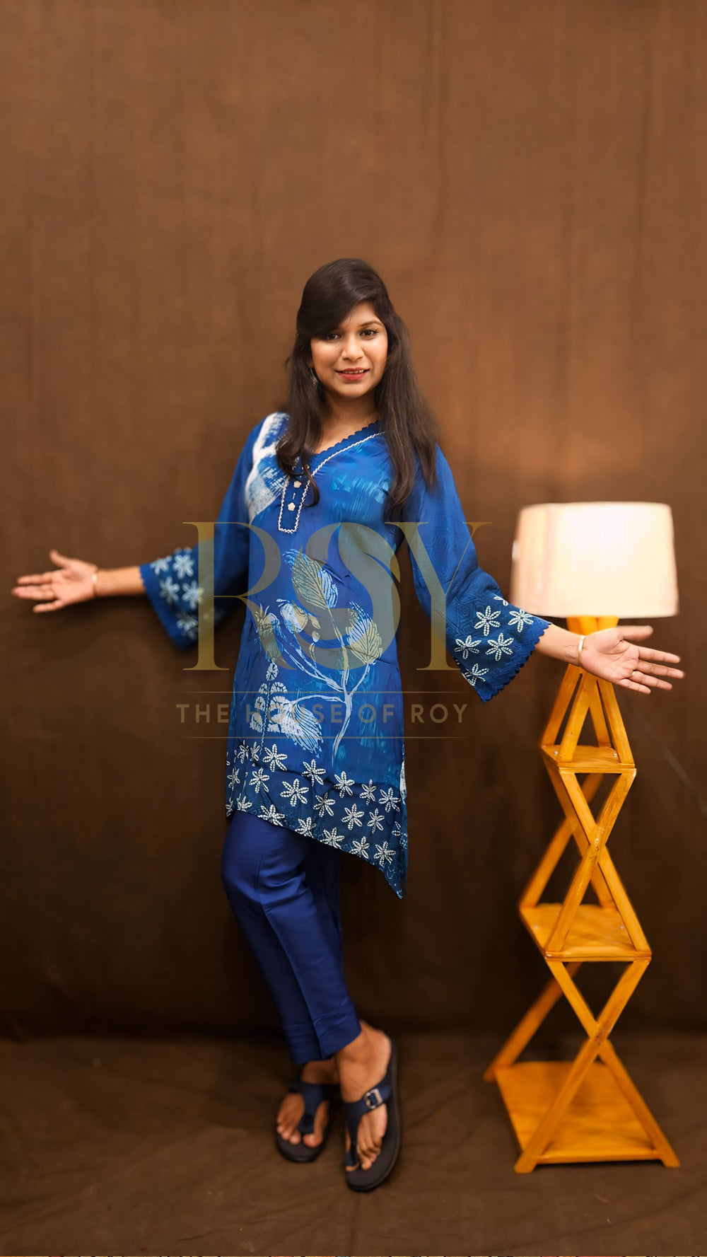 Royal blue coord set