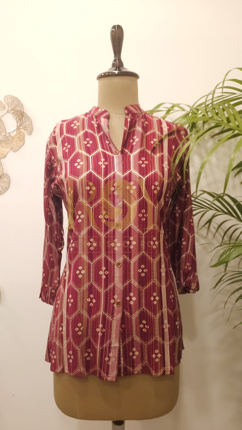 Ruby printed Tunic