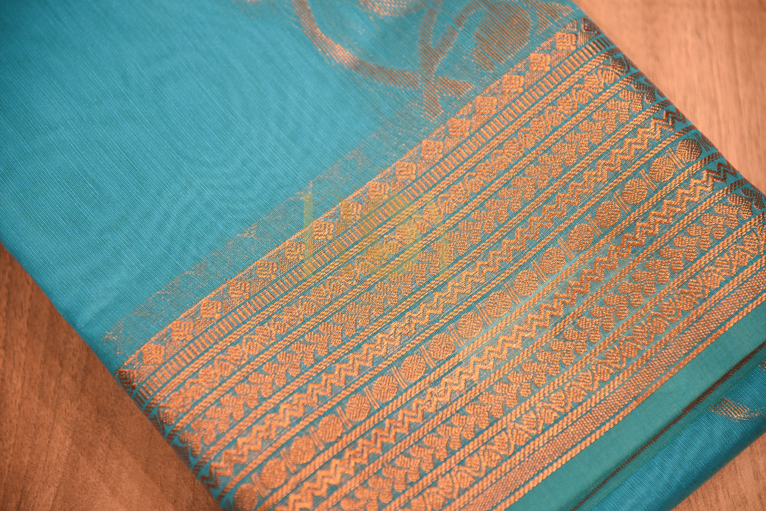 Kota cotton saree Blue