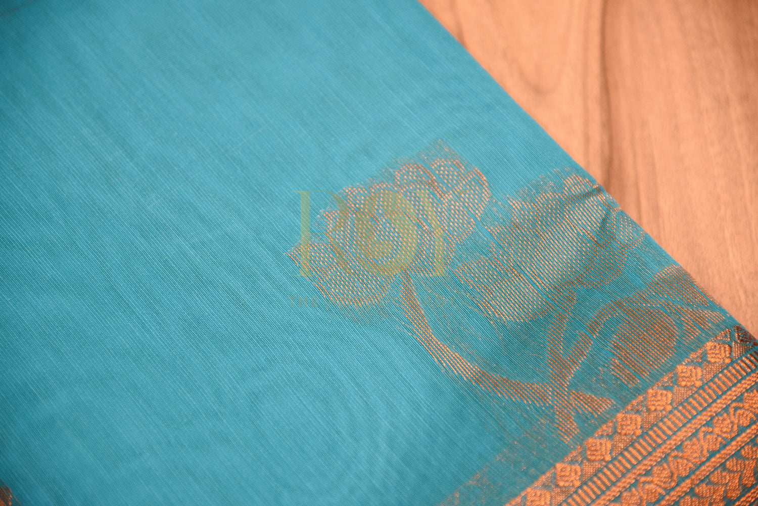 Kota cotton saree Blue