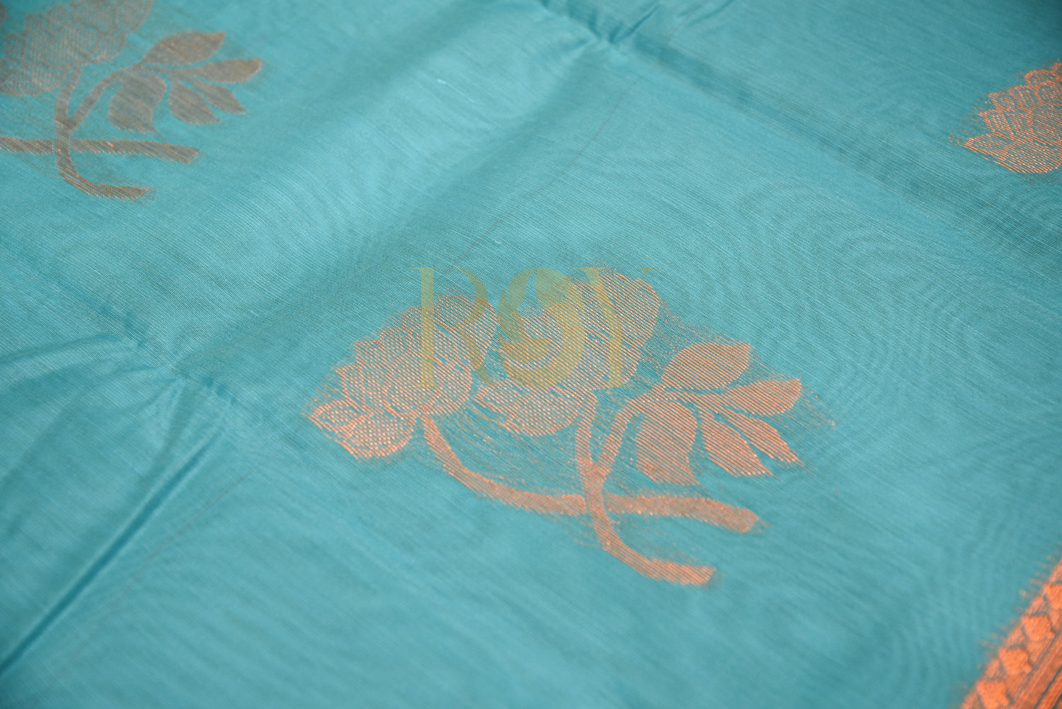 Kota cotton saree Blue