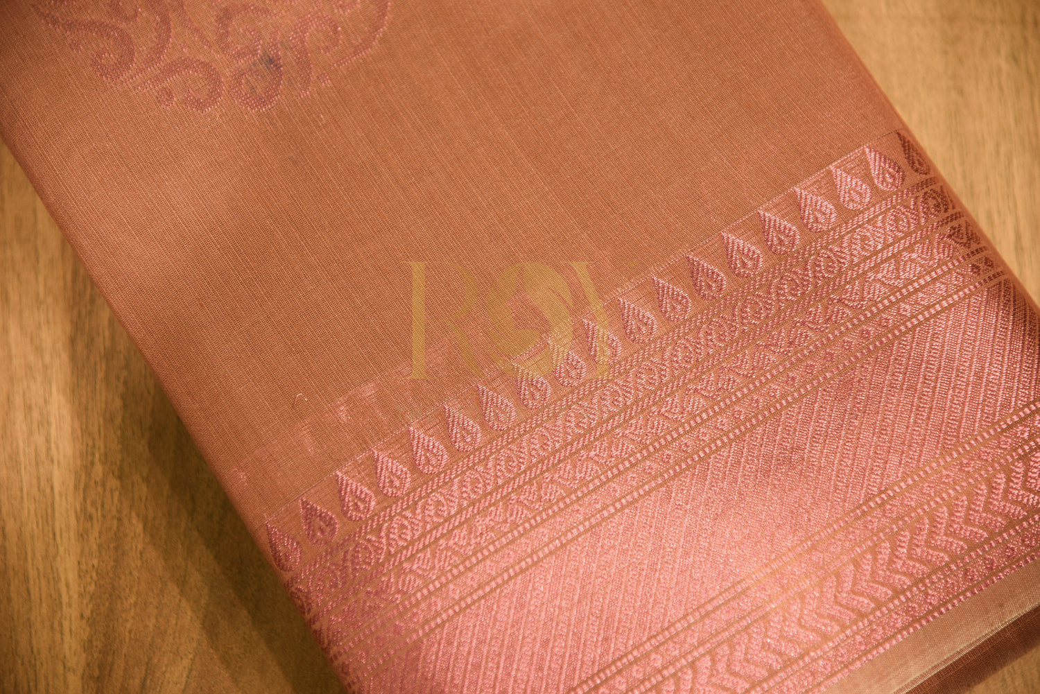 Kota cotton saree mauve pink