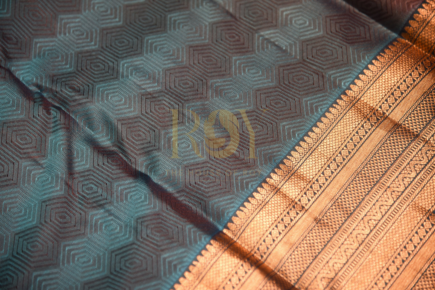 Self design pure silk saree Purple