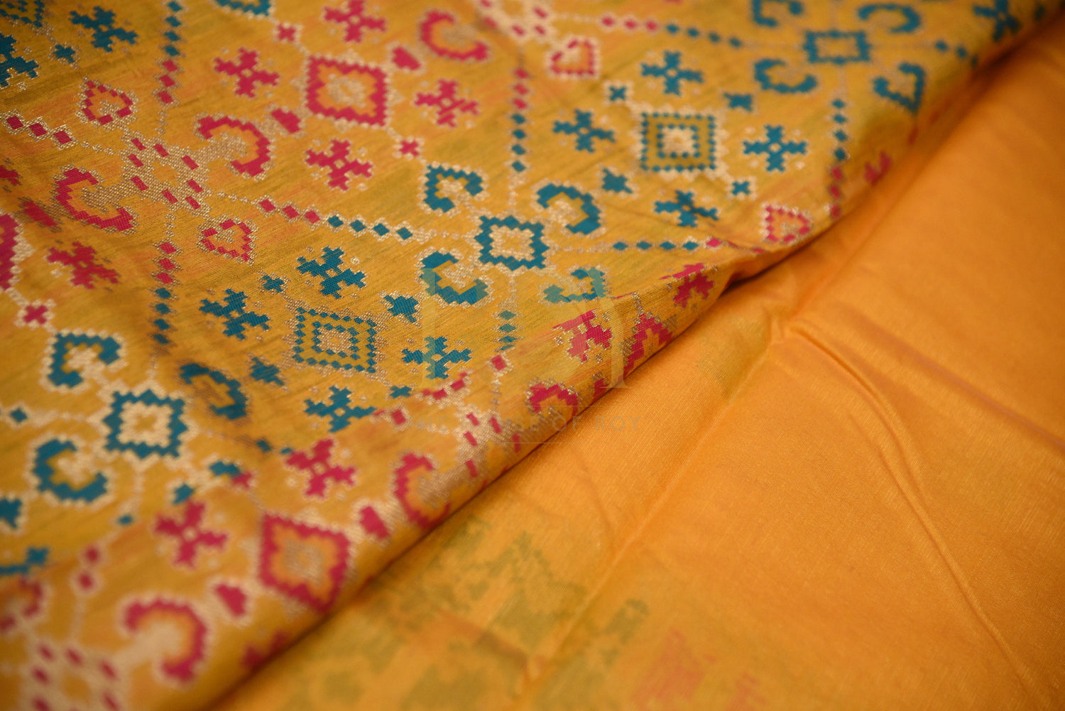 Silk cotton Saree Sunny yellow