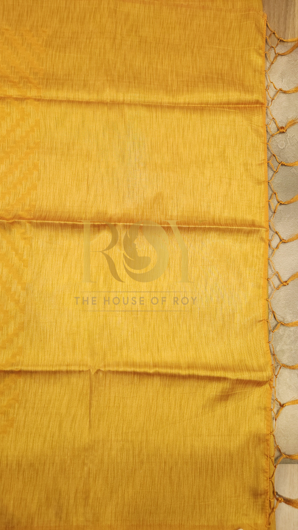 Silk cotton Mustard yellow