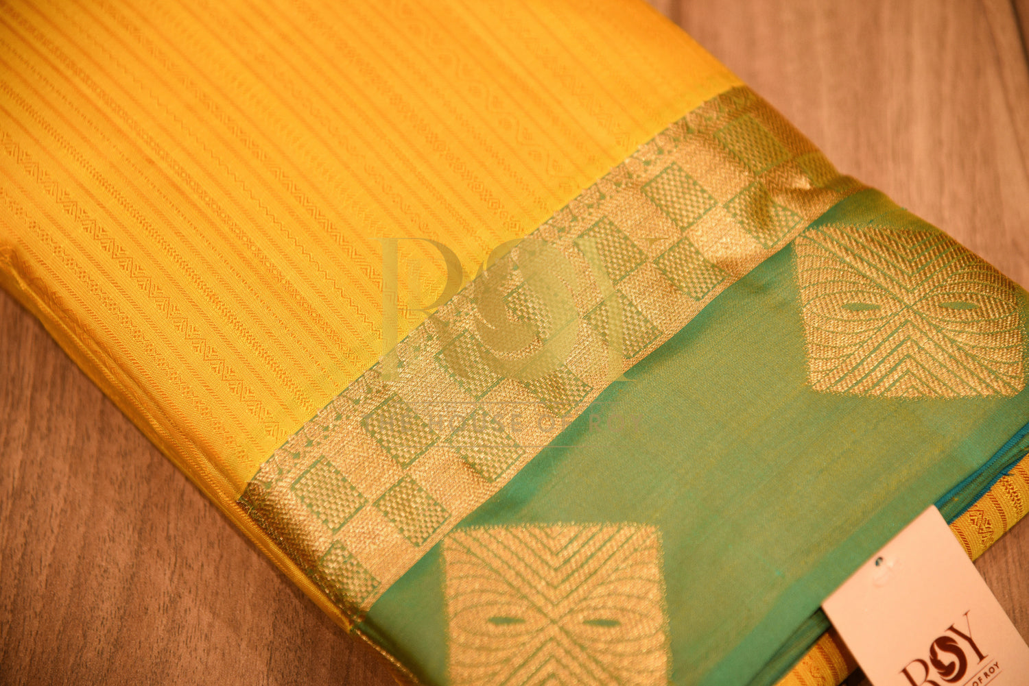 Pure silk saree Yellow