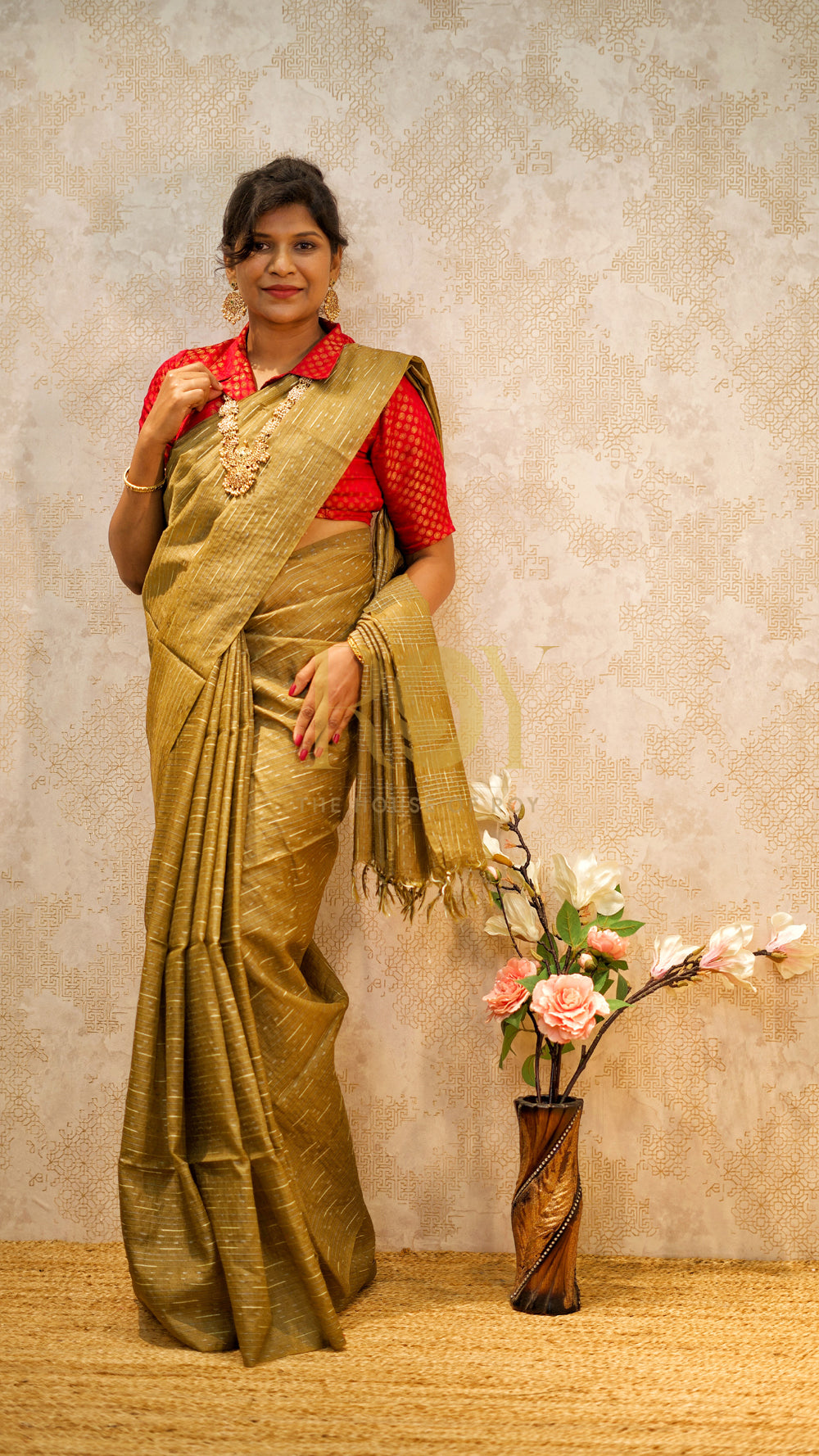 Tussar Silk gold