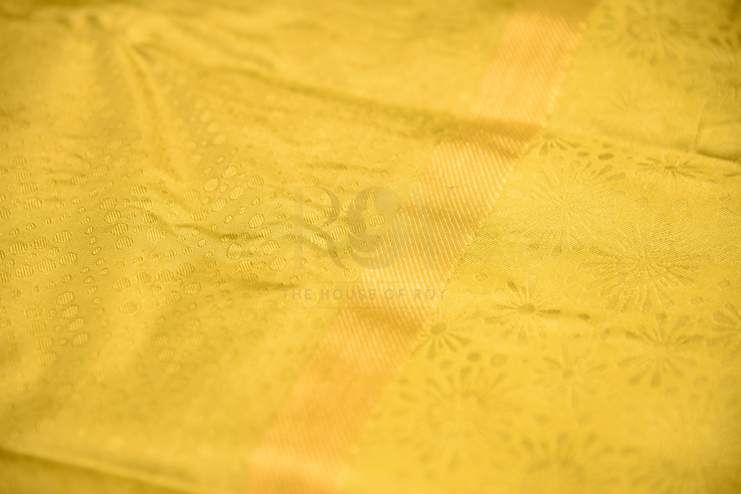 Pure viscose soft silk saree Yellow