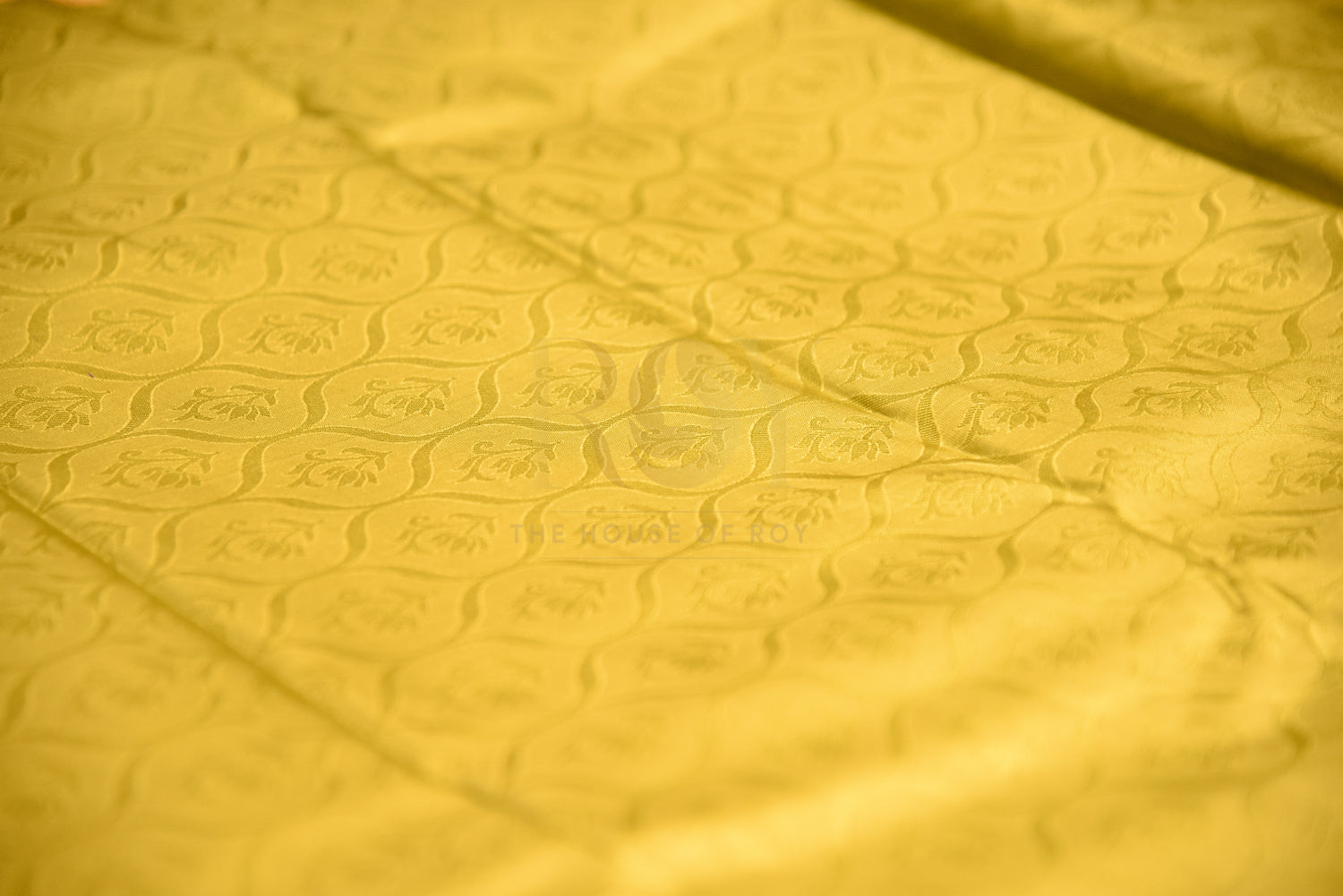 Pure viscose soft silk saree Yellow